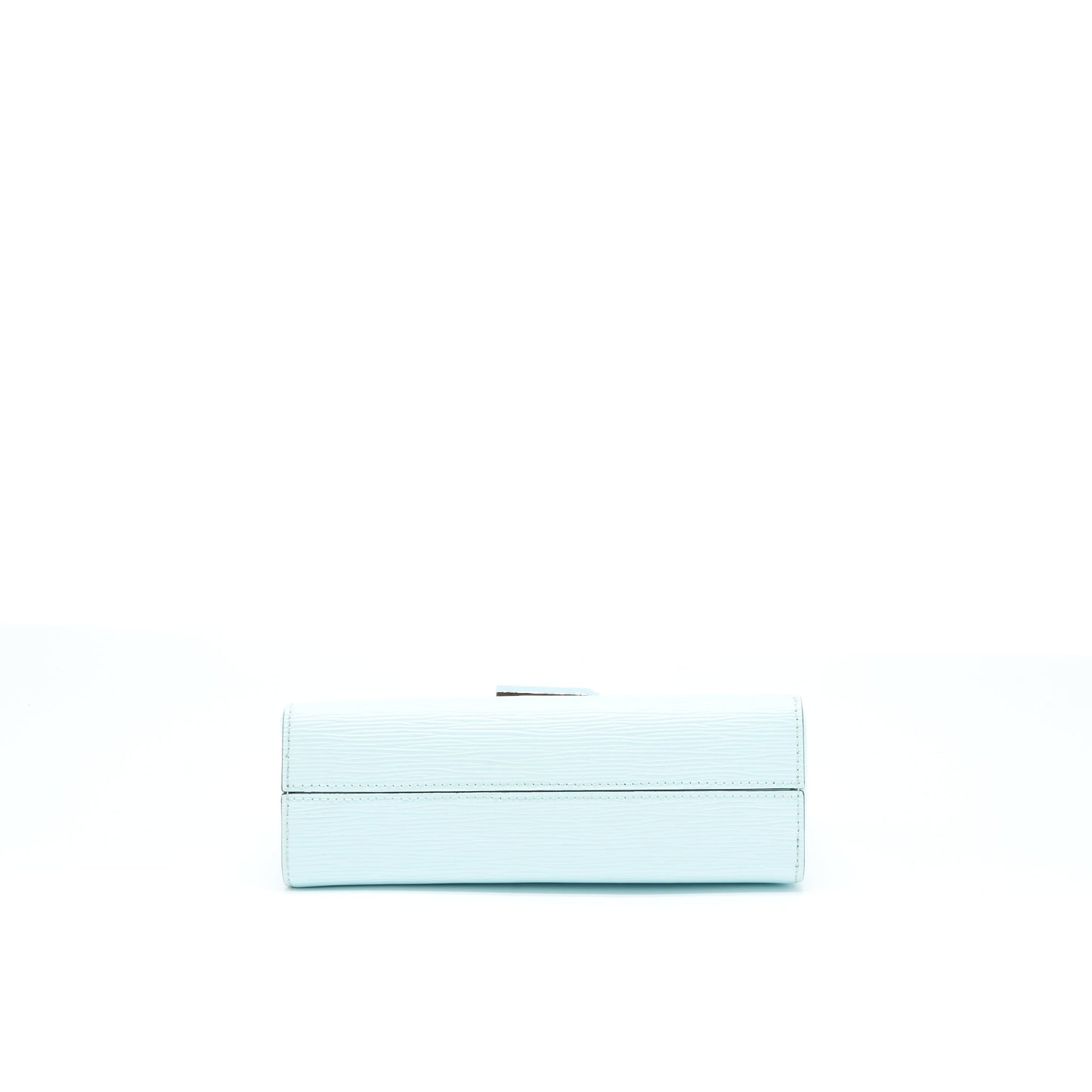 Louis Vuitton Top Handle Flap Purse Epi Light Blue