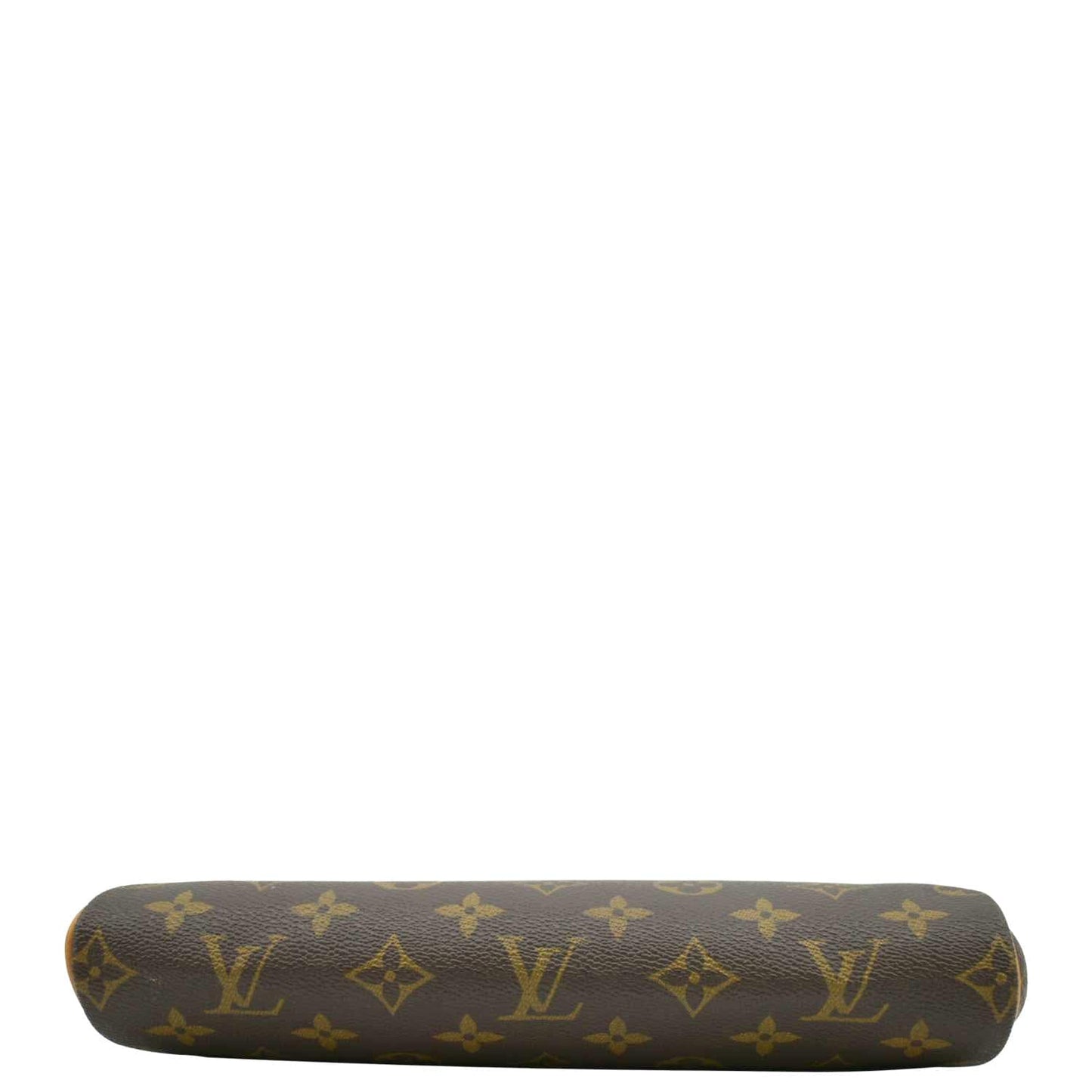 LOUIS VUITTON Pochette Eva Monogram Canvas Crossbody Bag Brown