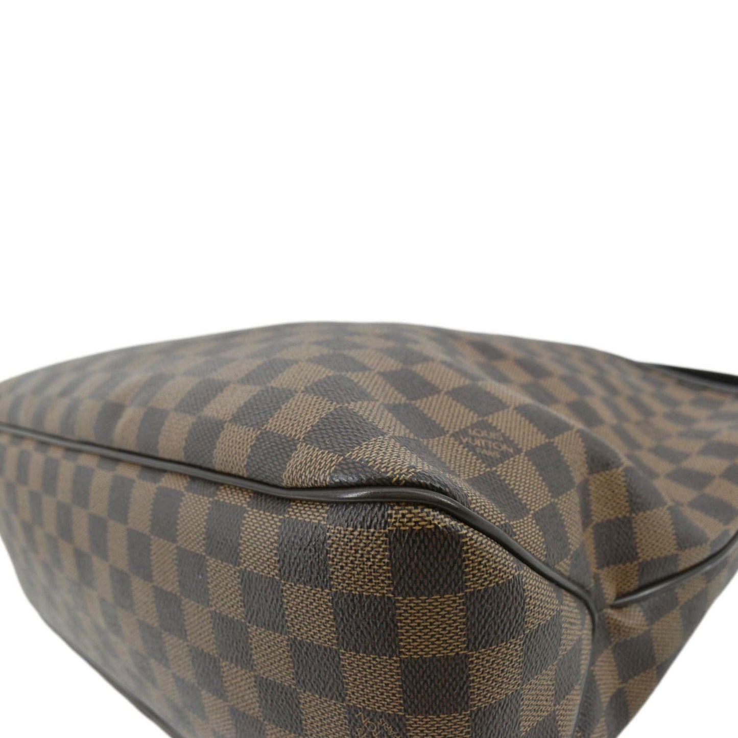 LOUIS VUITTON Delightful MM Damier Ebene Hobo Bag Brown