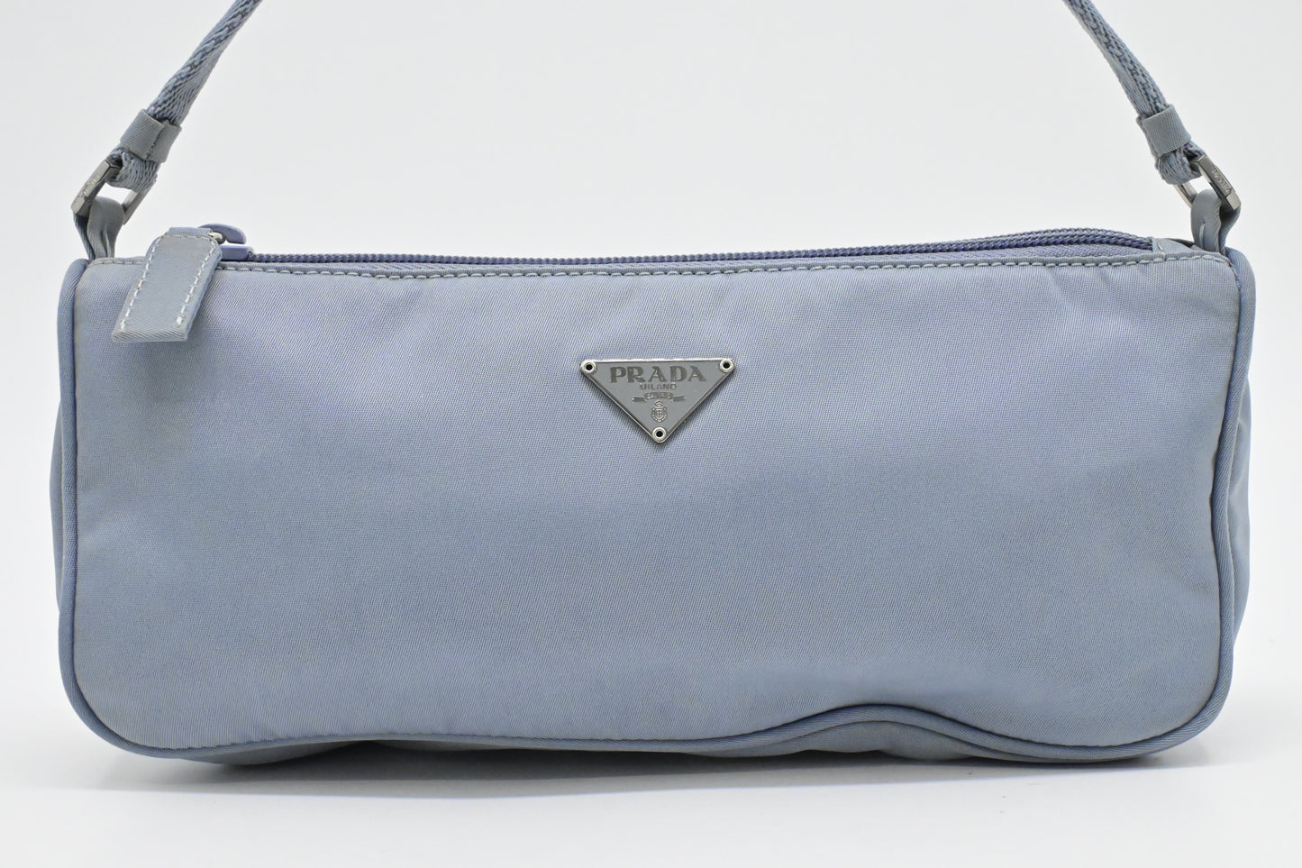 Prada Pochette in Light Blue Nylon