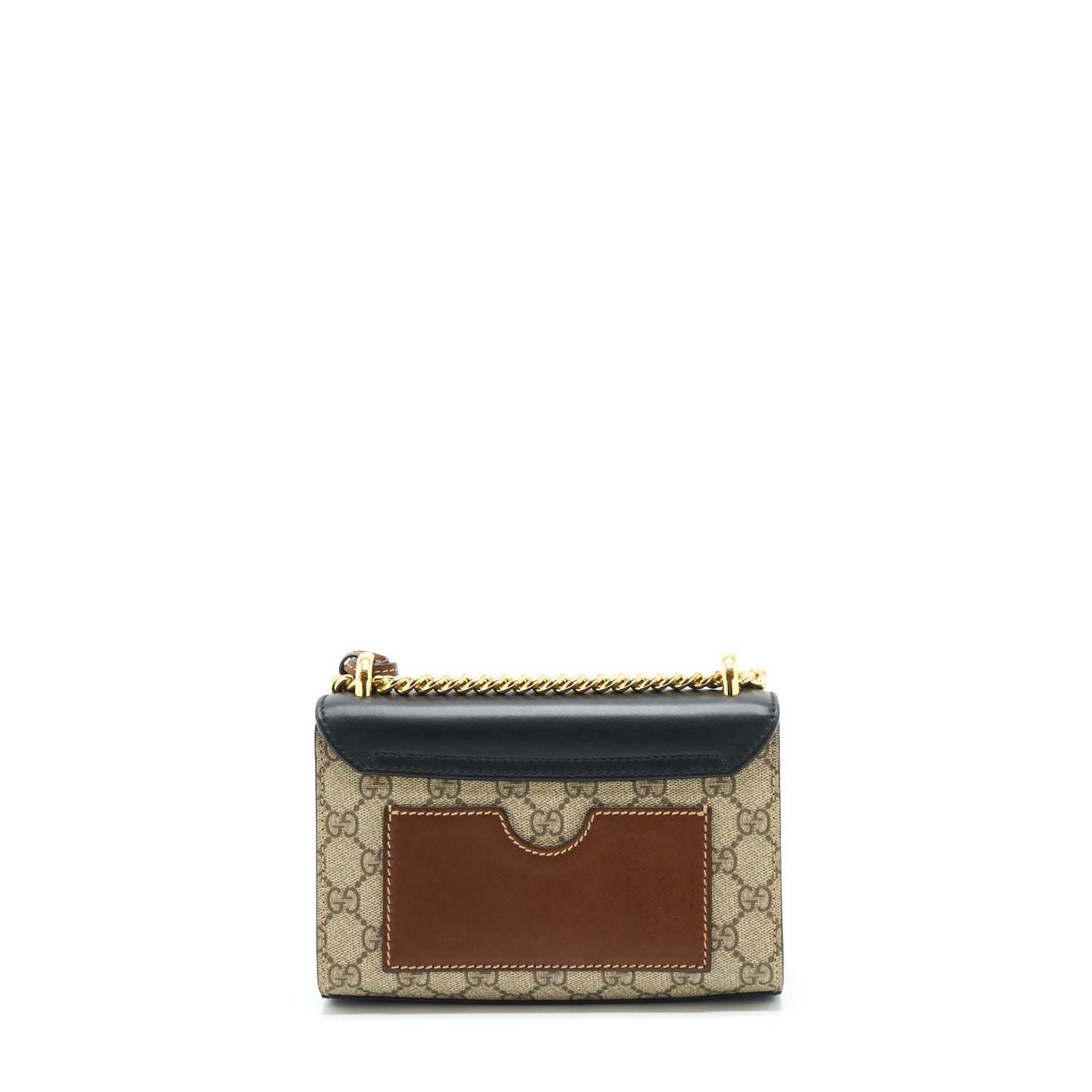Gucci Small Padlock Mini Purse Supreme Canvas / Black