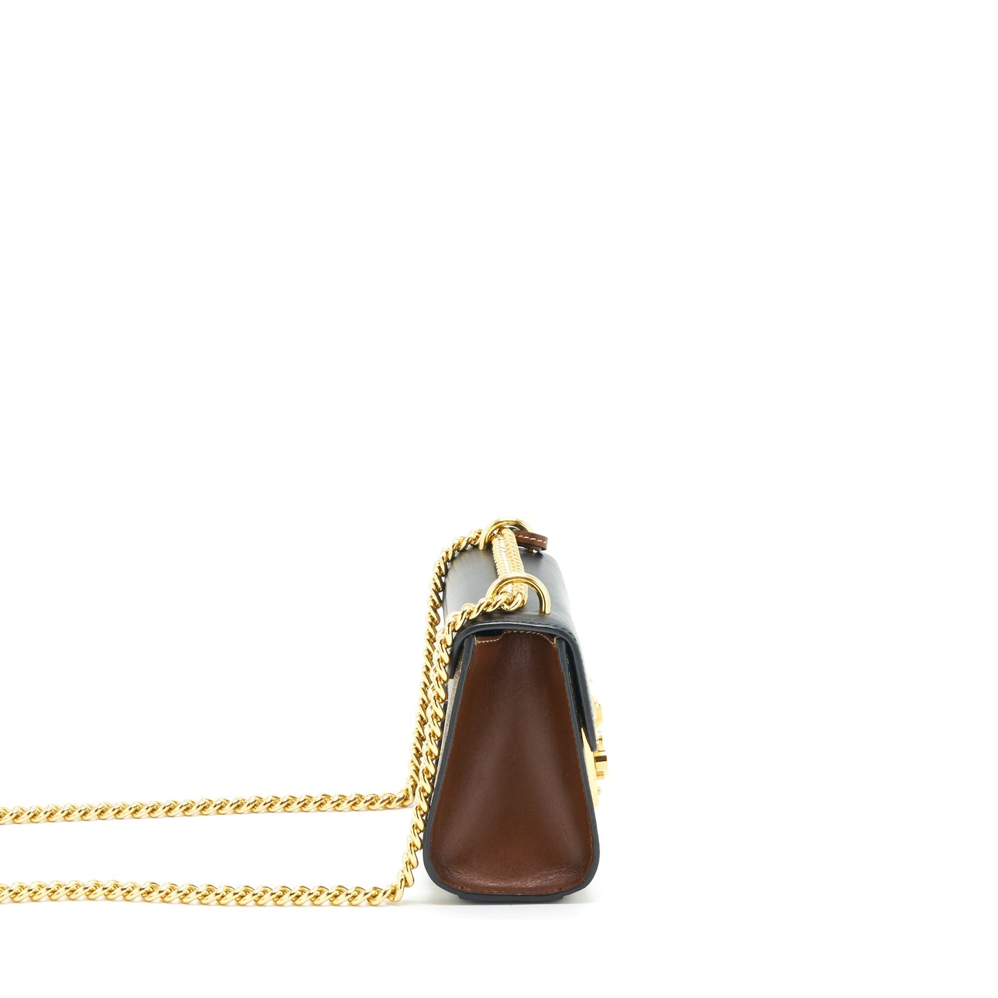 Gucci Small Padlock Mini Purse Supreme Canvas / Black