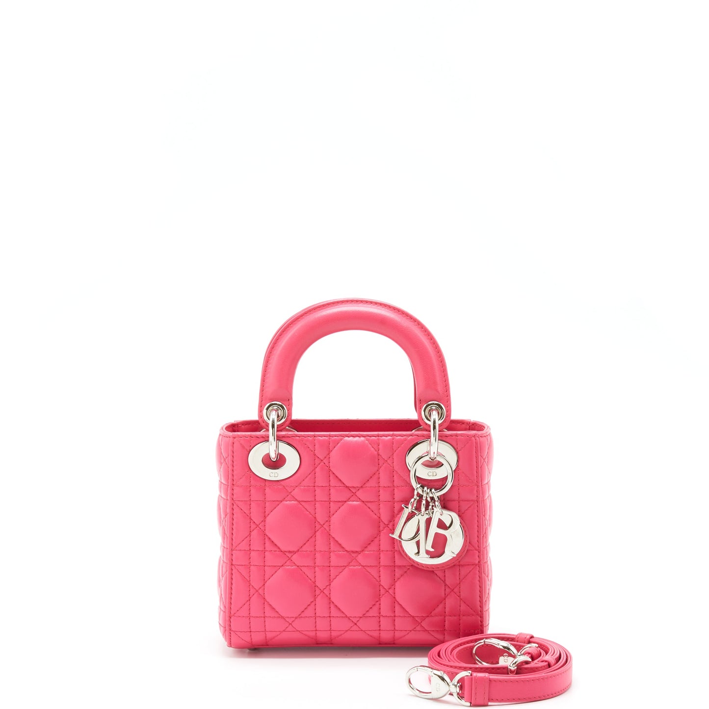 Dior Mini Lady Dior Lambskin Pink