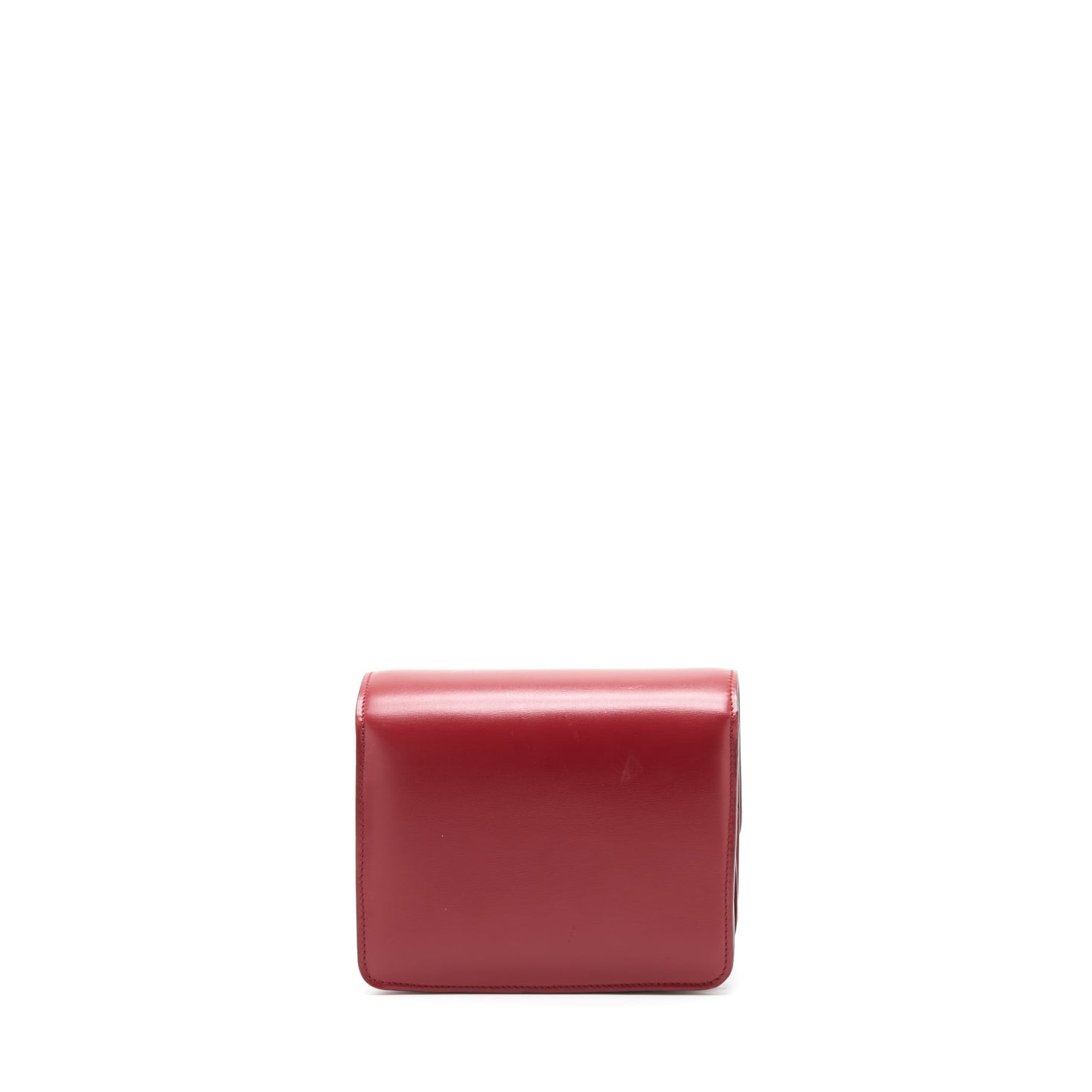 Celine Small Classic Purse In Box Calfskin Red