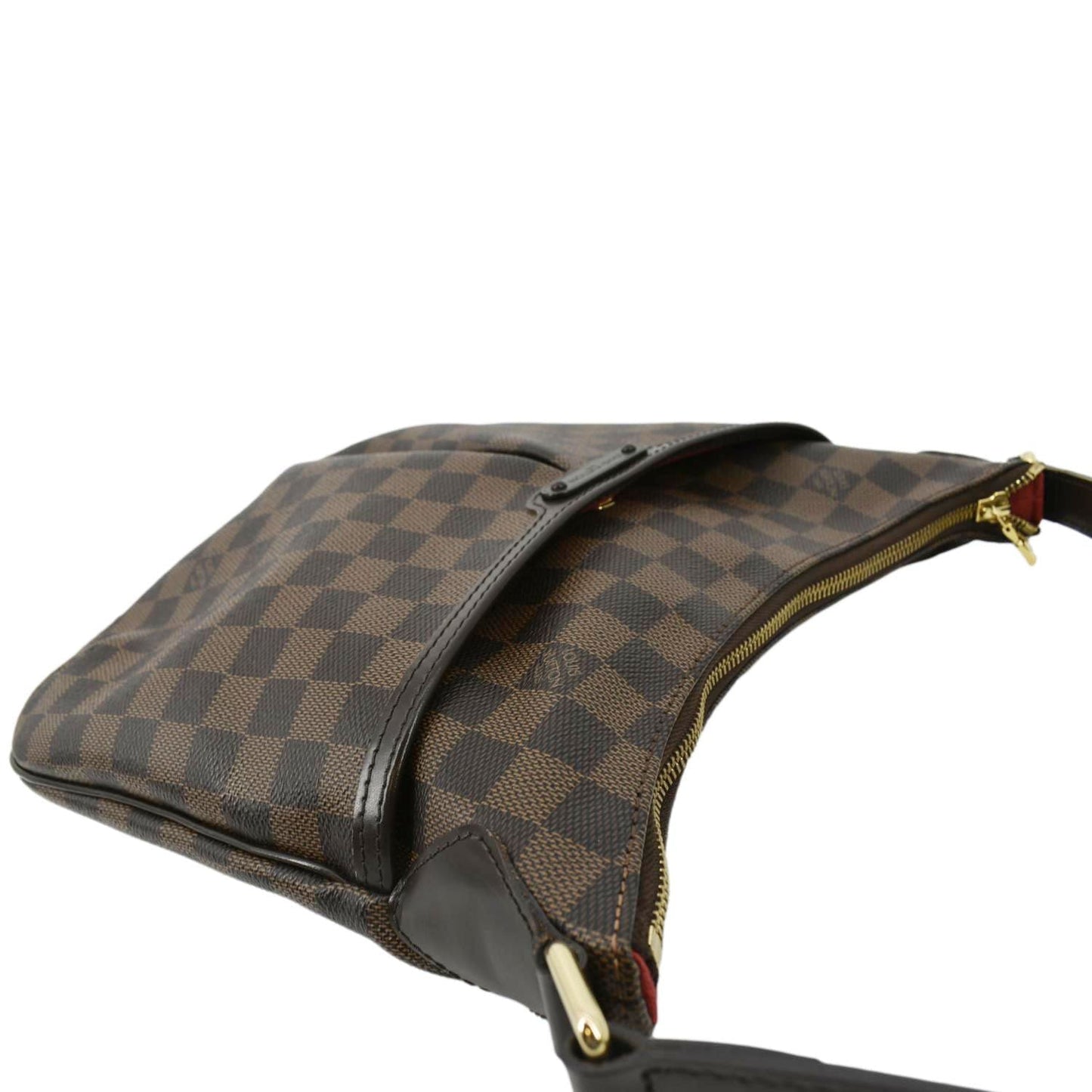 LOUIS VUITTON Bloomsbury Damier Ebene Crossbody Bag Brown
