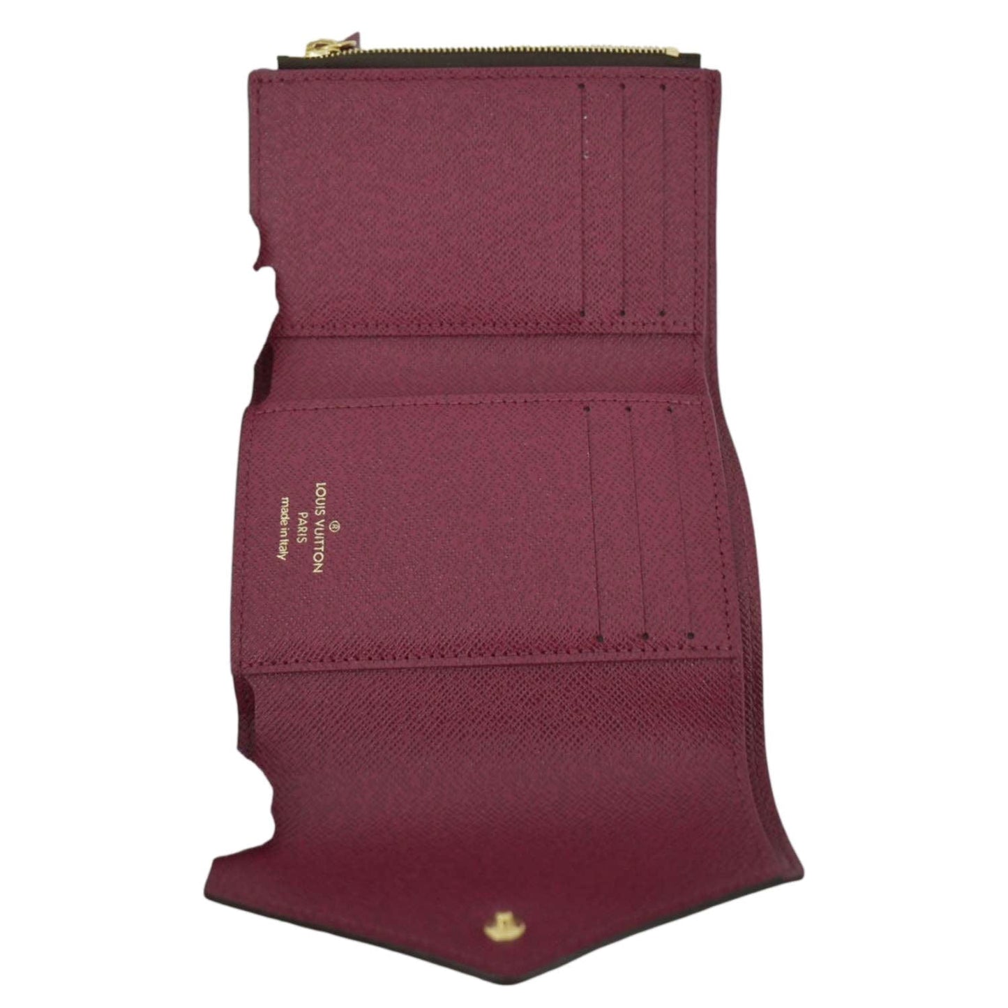 LOUIS VUITTON Victorine Monogram Canvas Wallet Brown