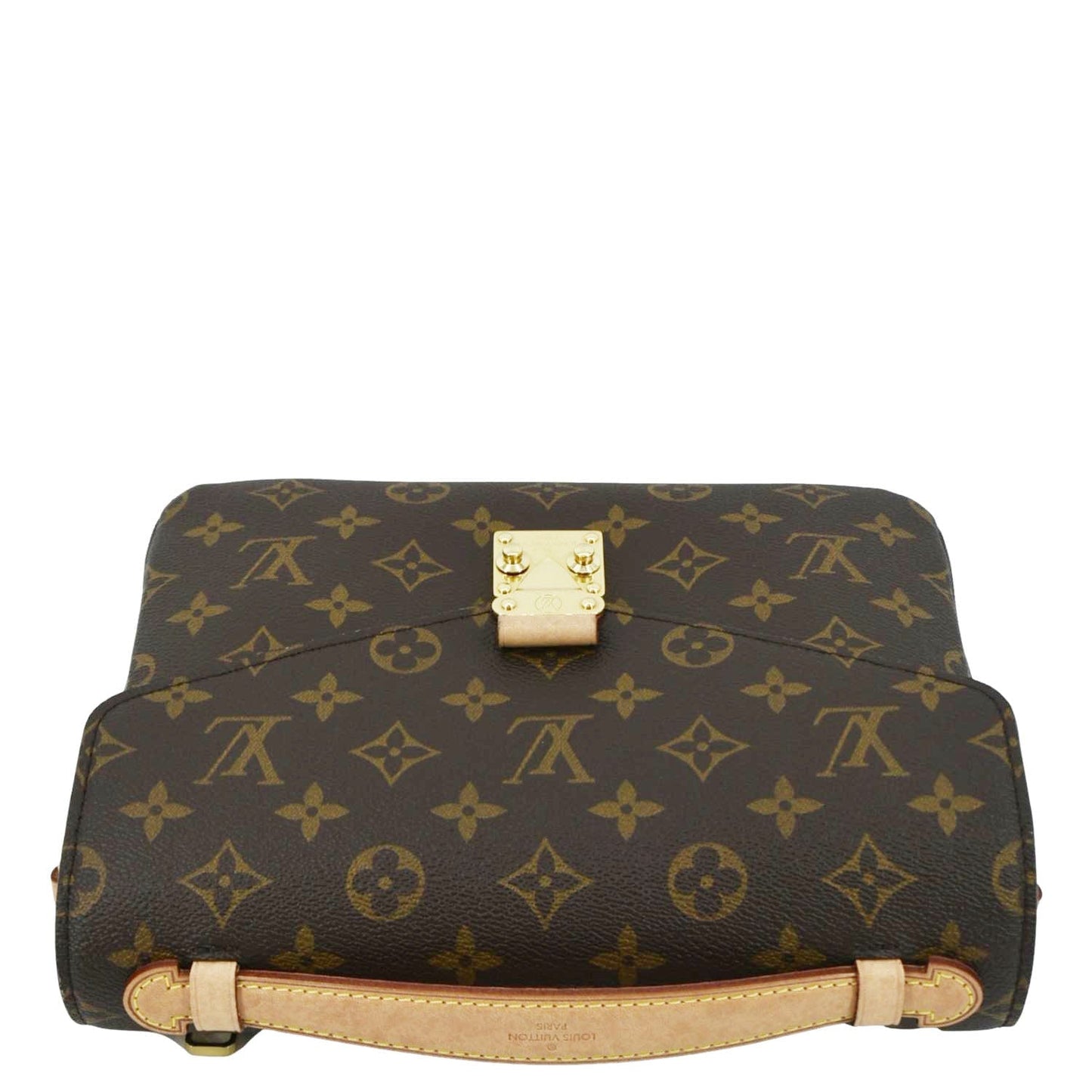 LOUIS VUITTON Metis Pochette Monogram Canvas Crossbody Bag Brown