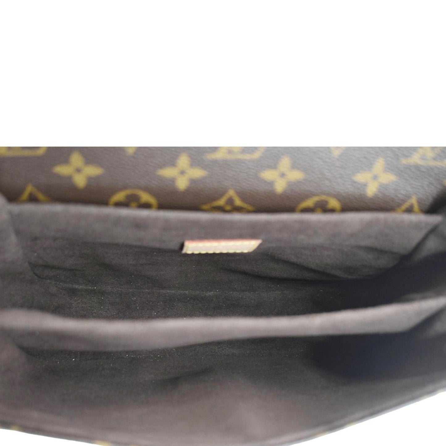 LOUIS VUITTON Metis Pochette Monogram Canvas Crossbody Bag Brown