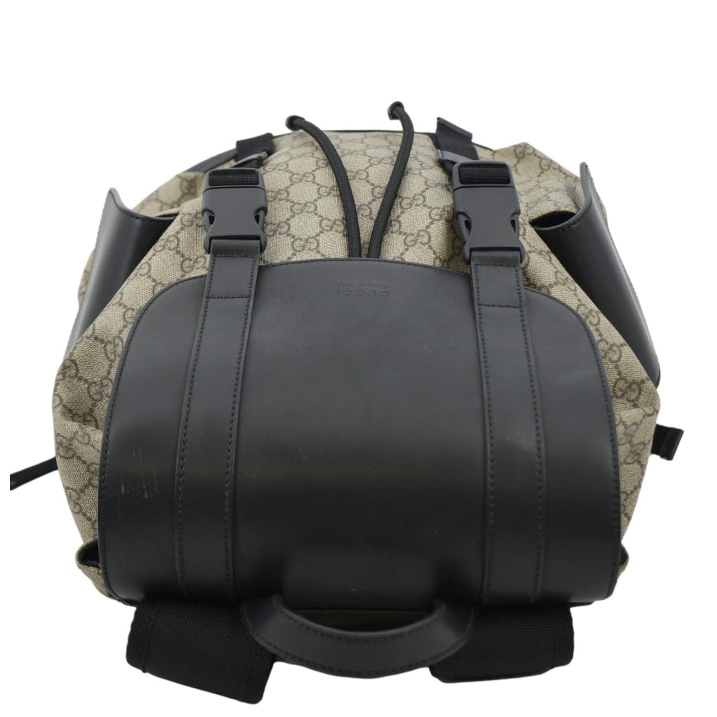 GUCCI Soft GG Supreme Canvas Backpack Bag Beige 450958