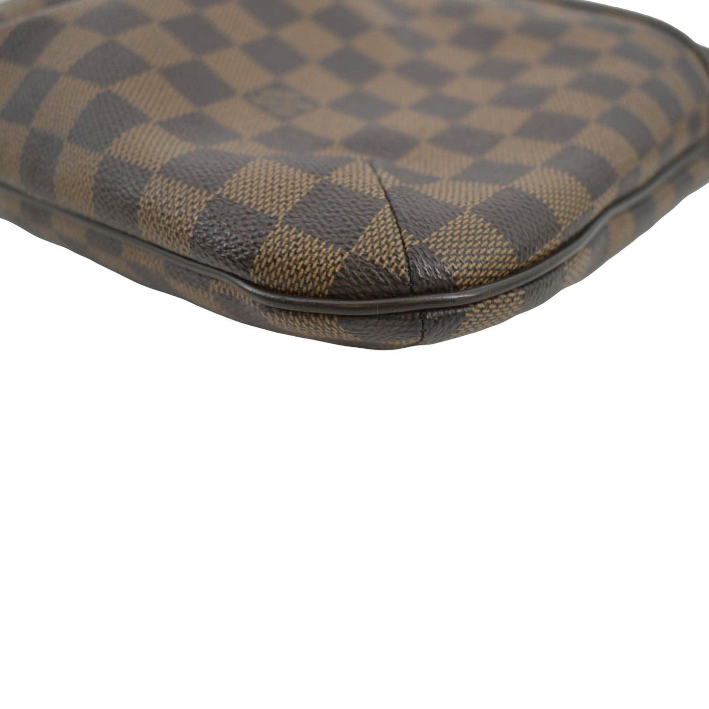 LOUIS VUITTON Bloomsbury PM Damier Ebene Crossbody Bag Brown