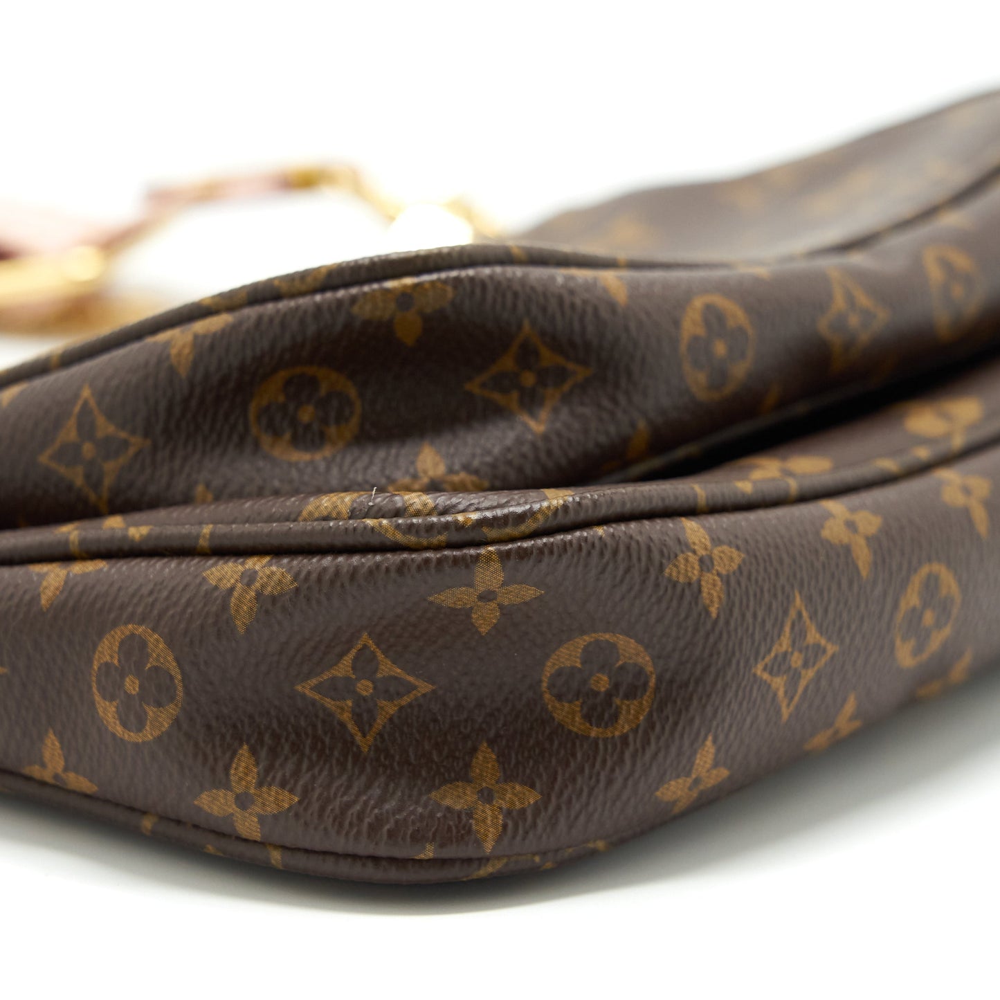 Louis Vuitton Multi Pochette Accessories Rose Clair Monogram Canvas
