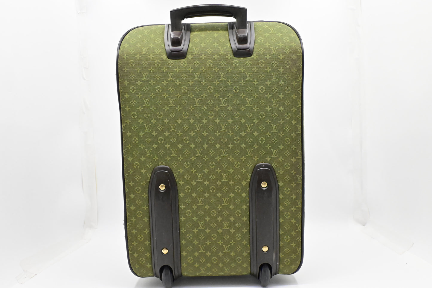 Louis Vuitton Annette Suitcase in Khaki Mini Lin Canvas