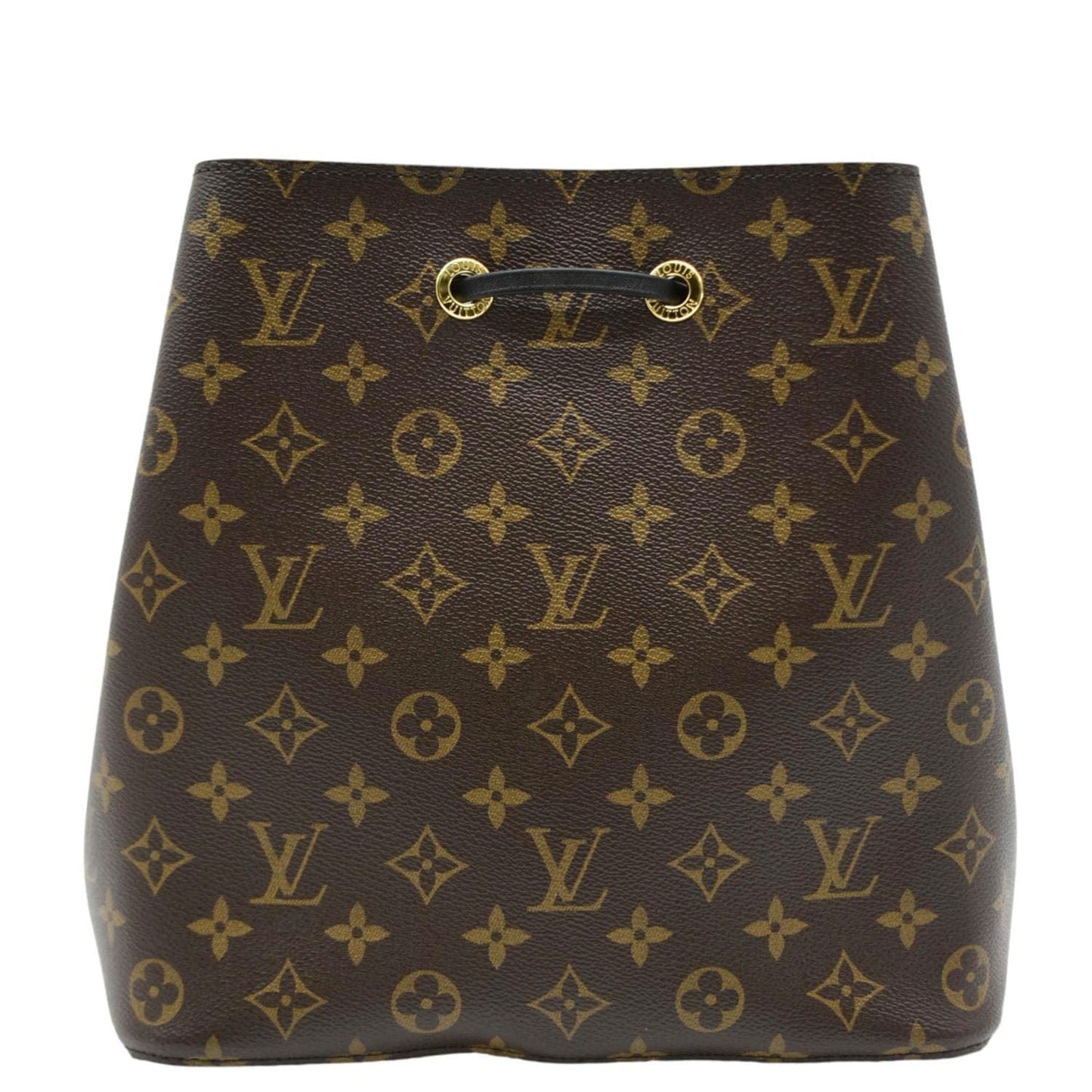 LOUIS VUITTON Neonoe Monogram Canvas Shoulder Bag Brown