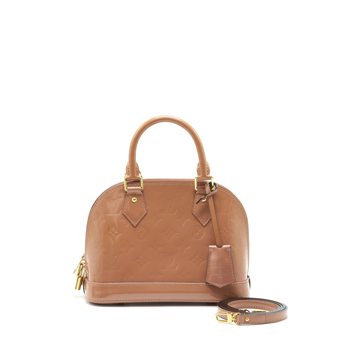 Louis Vuitton Alma Patent Pink