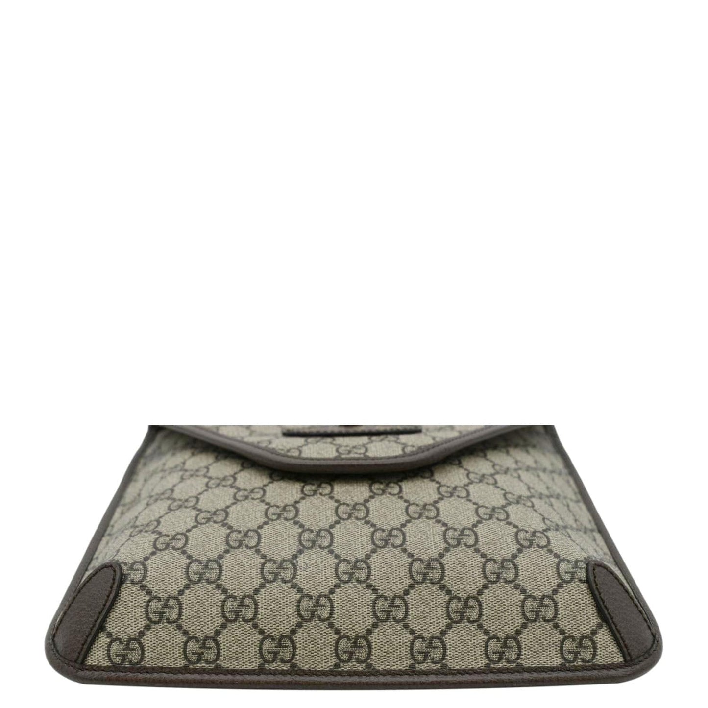 GUCCI Neo Vintage Medium GG Supreme Canvas Messenger Bag Beige 598604