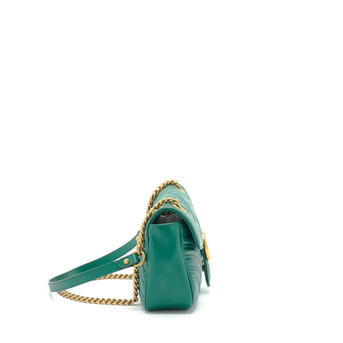 Gucci Small Marmont Purse Green