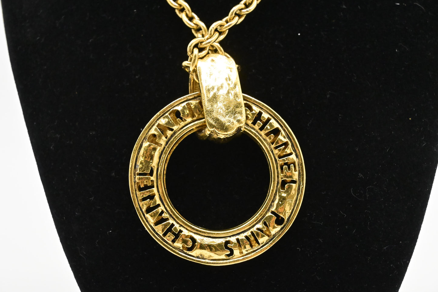 Chanel Large Ring Medallion Necklace