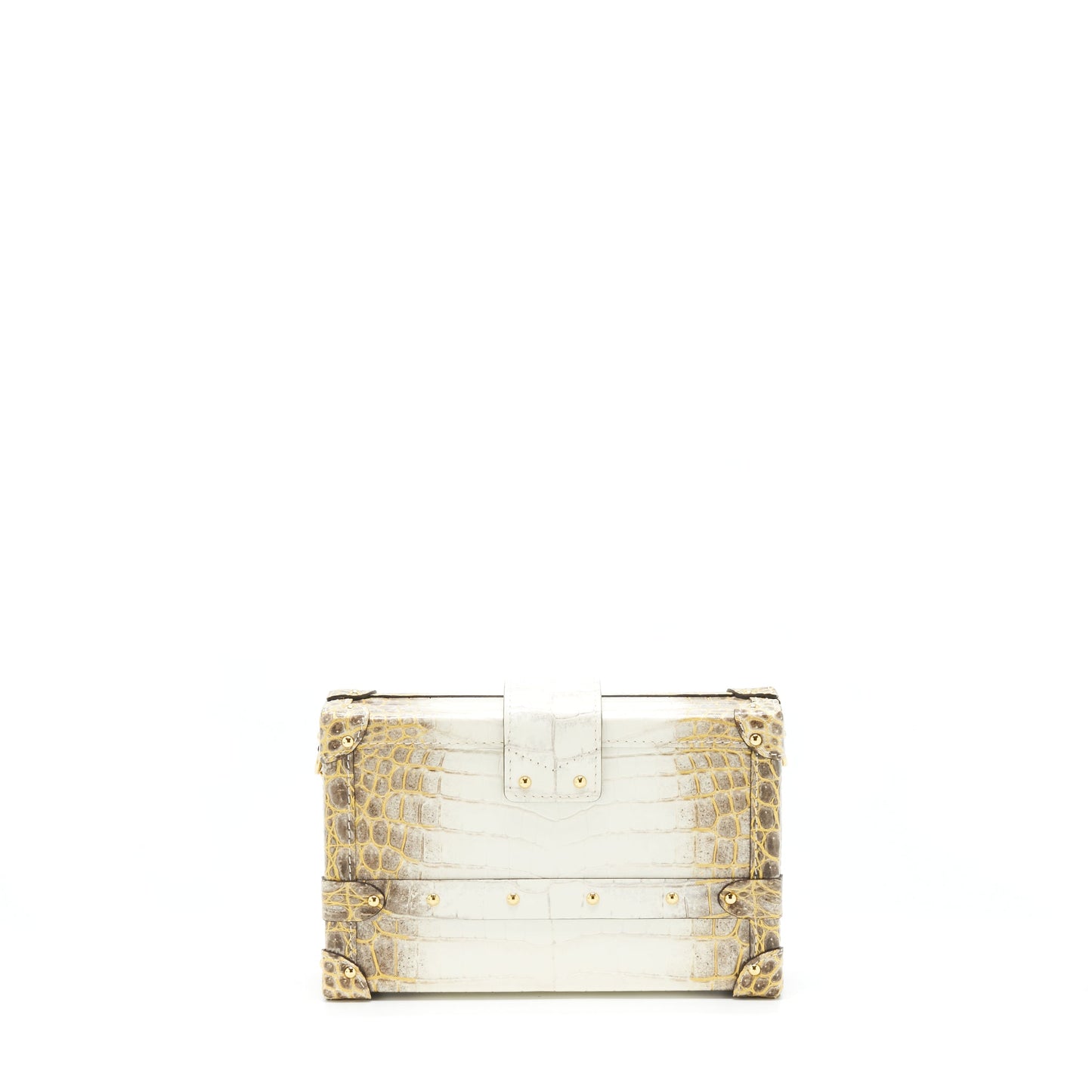 Louis Vuitton Petite Malle Niloticus Crocodile White
