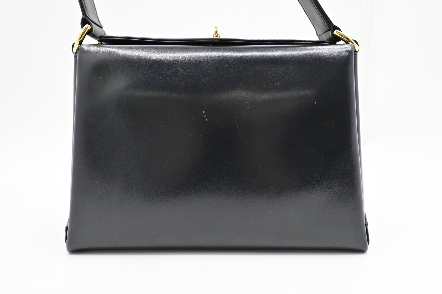 Gucci Handbag in Navy Leather