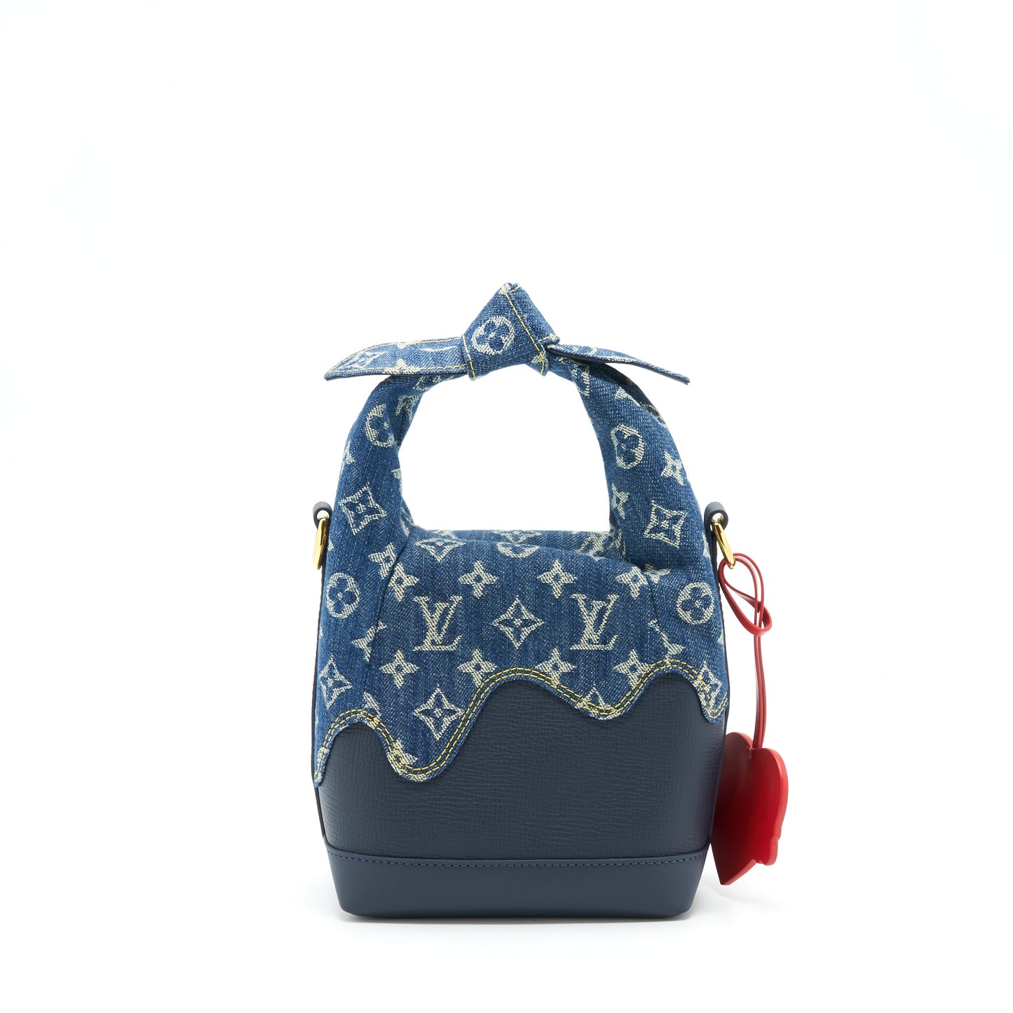 Louis Vuitton Japanese Cruiser Monogram Denim / Leather Blue