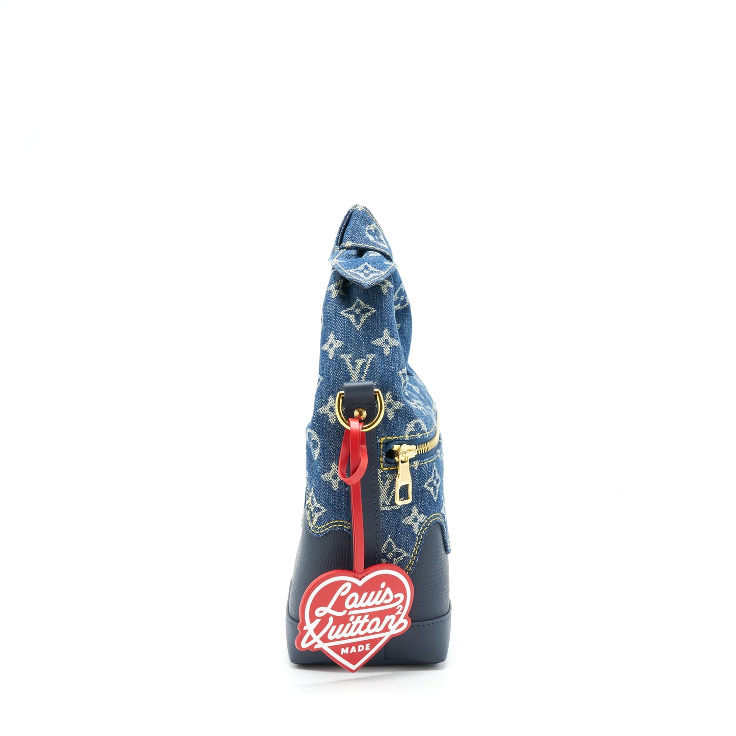 Louis Vuitton Japanese Cruiser Monogram Denim / Leather Blue