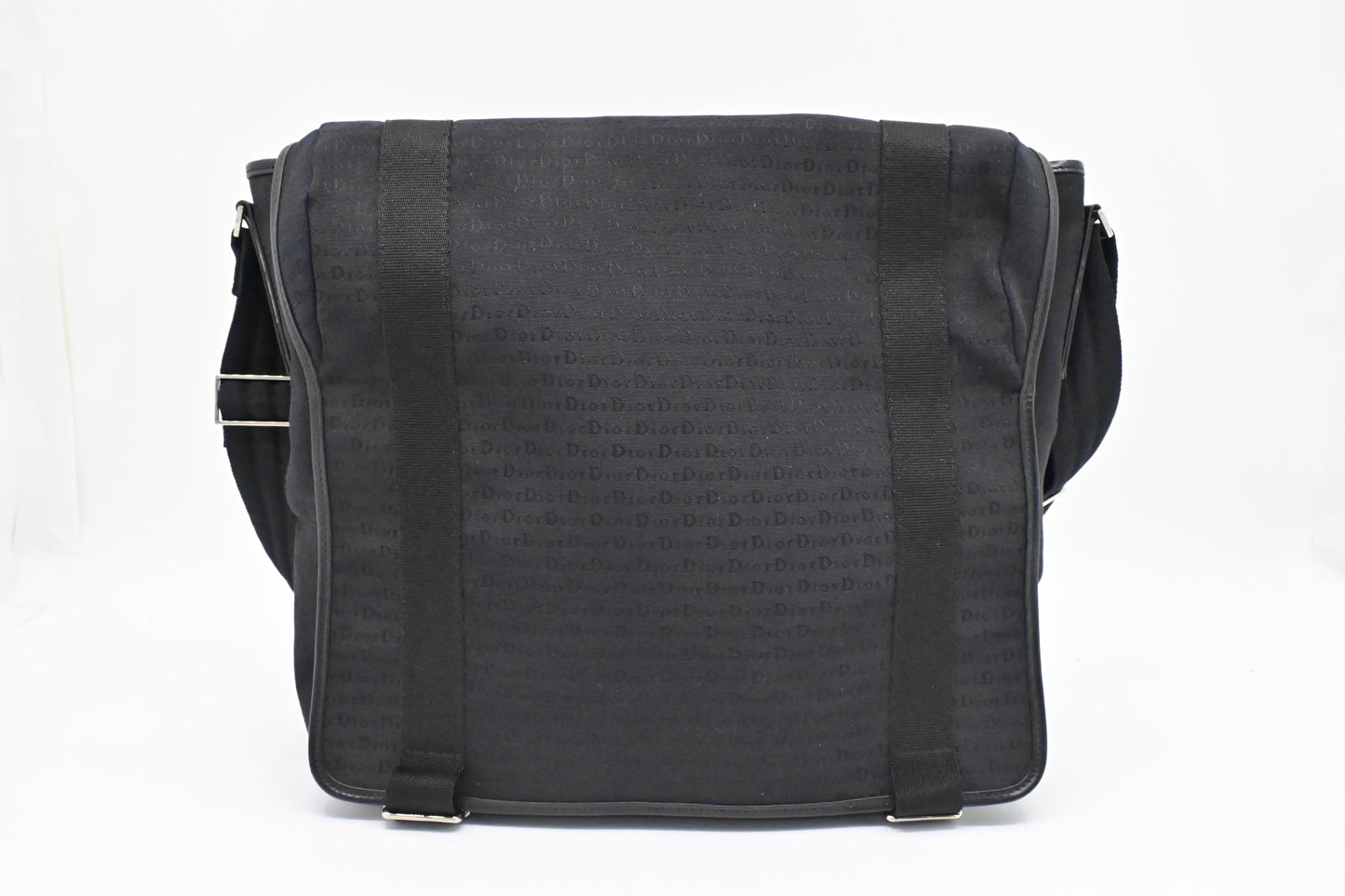 Dior Messenger Bag in Black Canvas