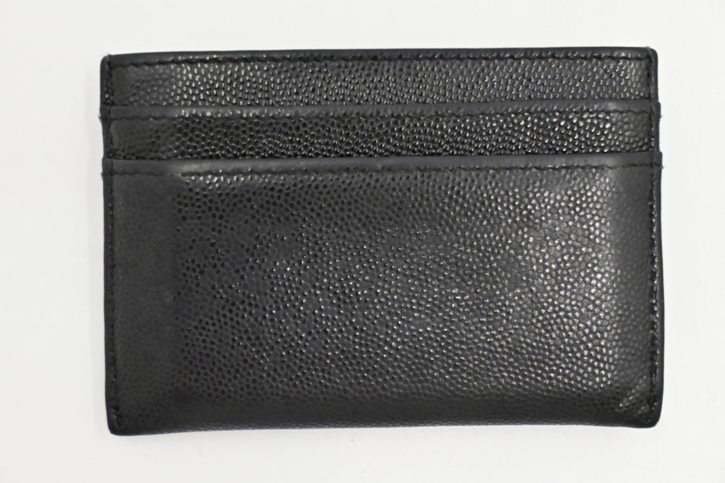 Chanel Card Case in Black Caviar Leather
