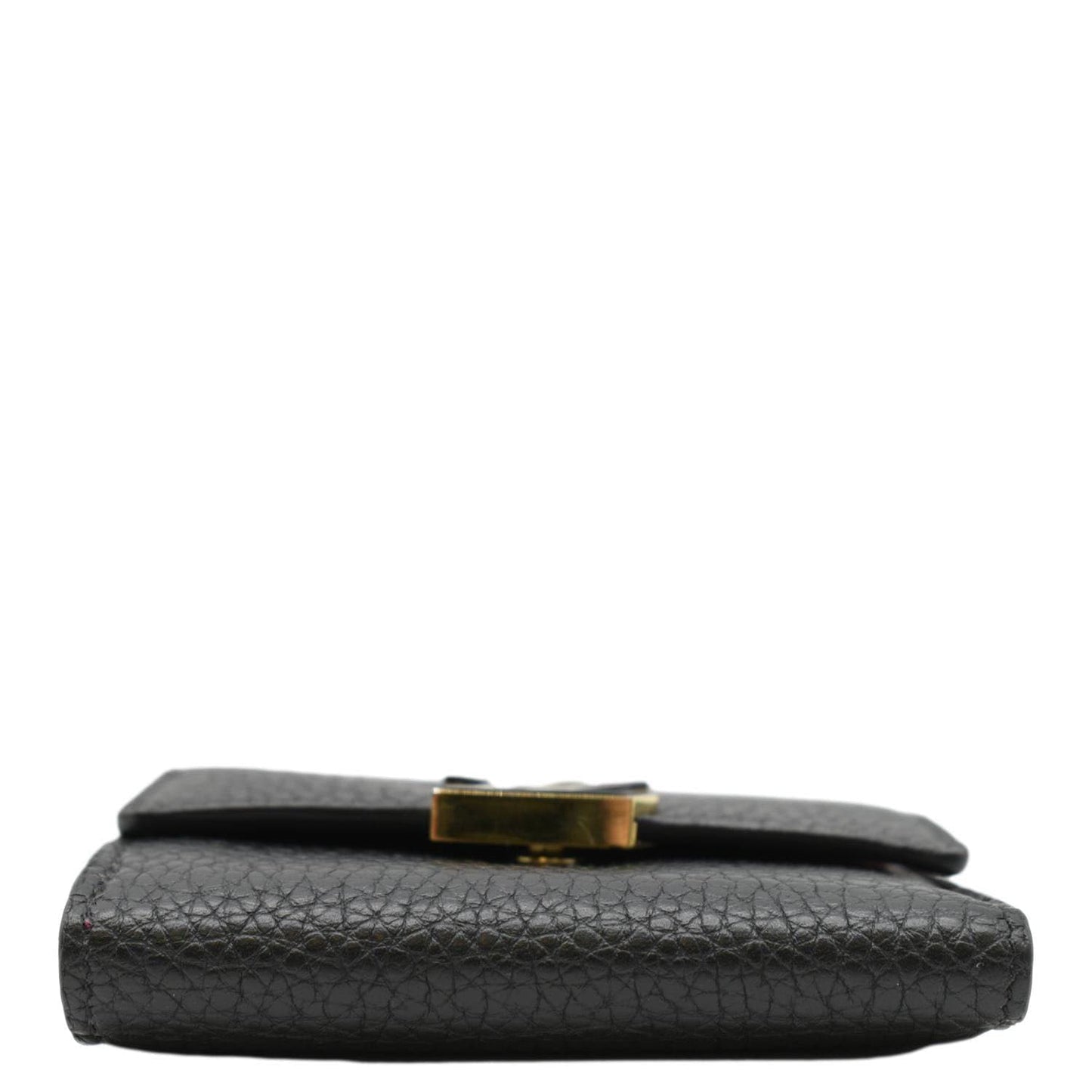 LOUIS VUITTON Capucines XS Taurillon leather Wallet Black