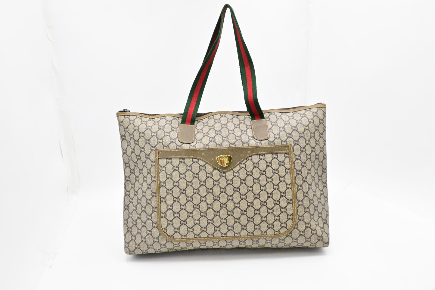 Gucci Plus Travel Bag in Coated Canvas