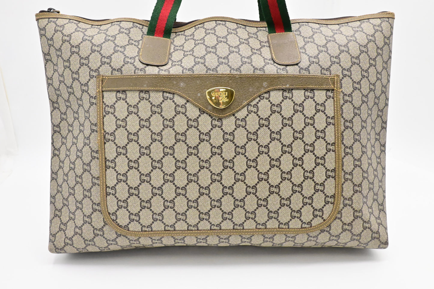 Gucci Plus Travel Bag in Coated Canvas