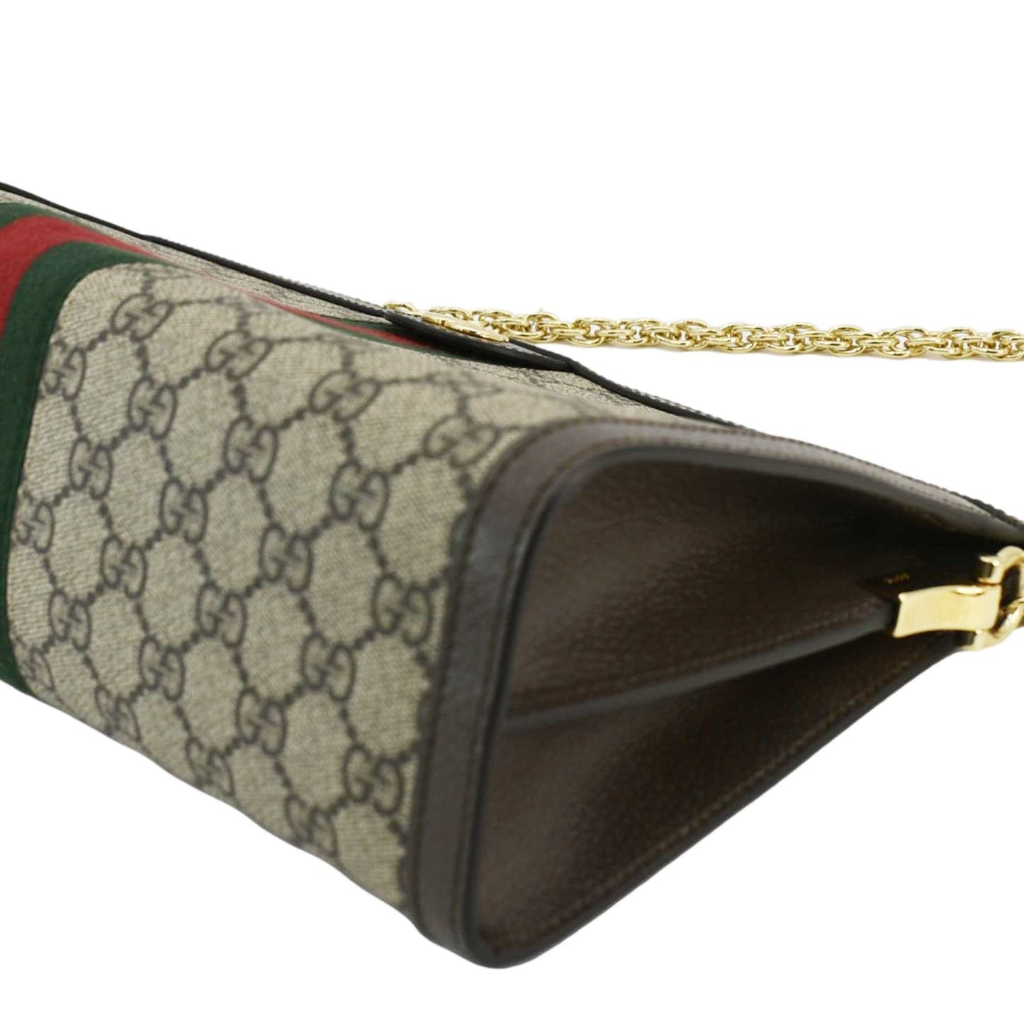 GUCCI Ophidia Medium GG Supreme Canvas Shoulder Bag Beige  503876