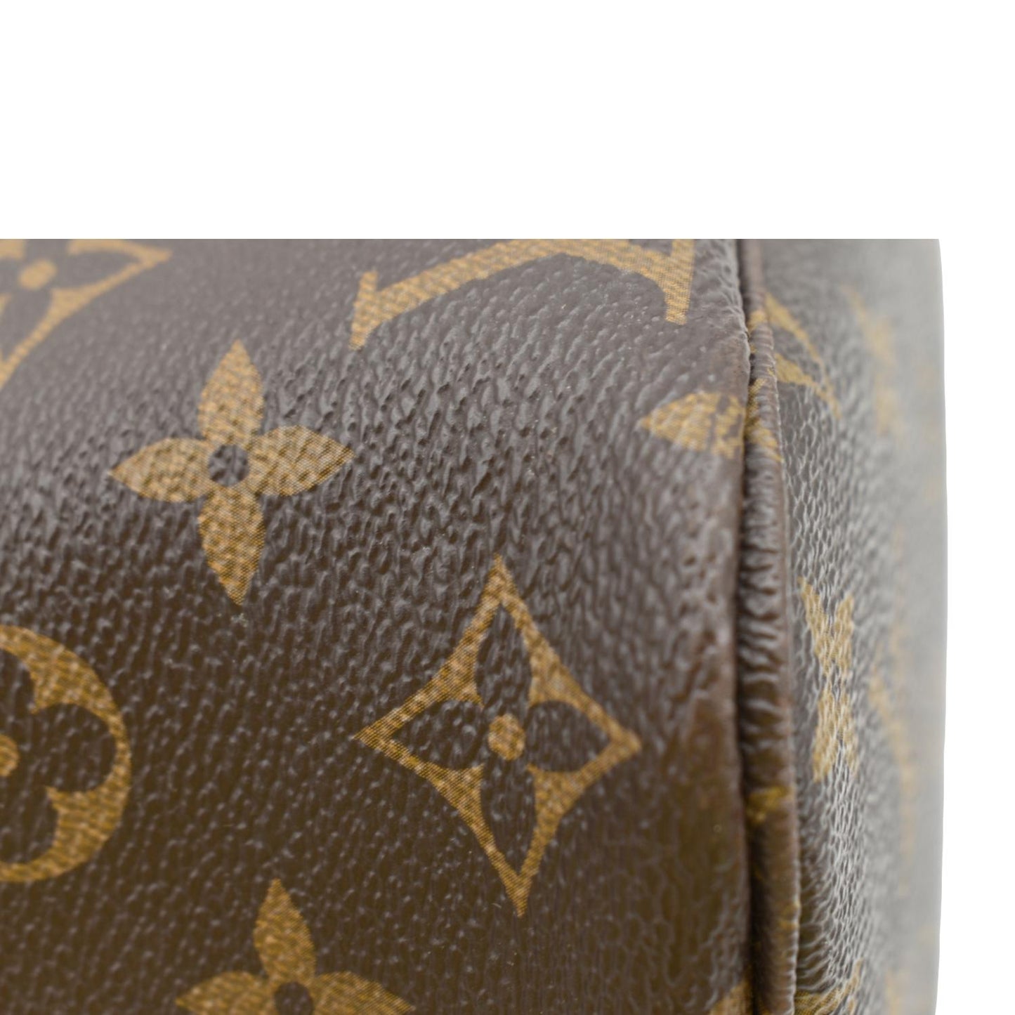 LOUIS VUITTON Neverfull MM Monogram Canvas Shoulder Bag Brown