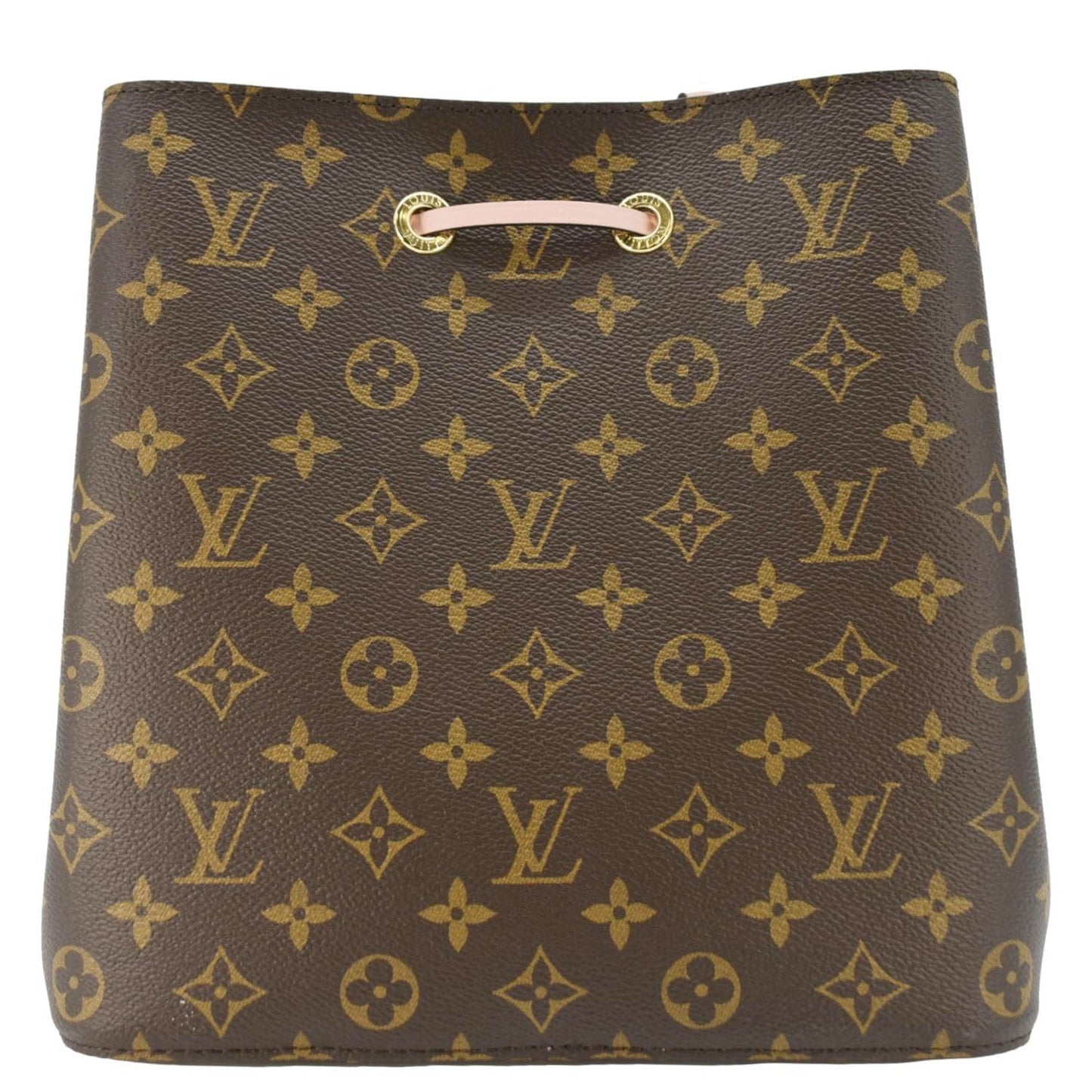 LOUIS VUITTON Neonoe MM Monogram Canvas Shoulder Bag Brown
