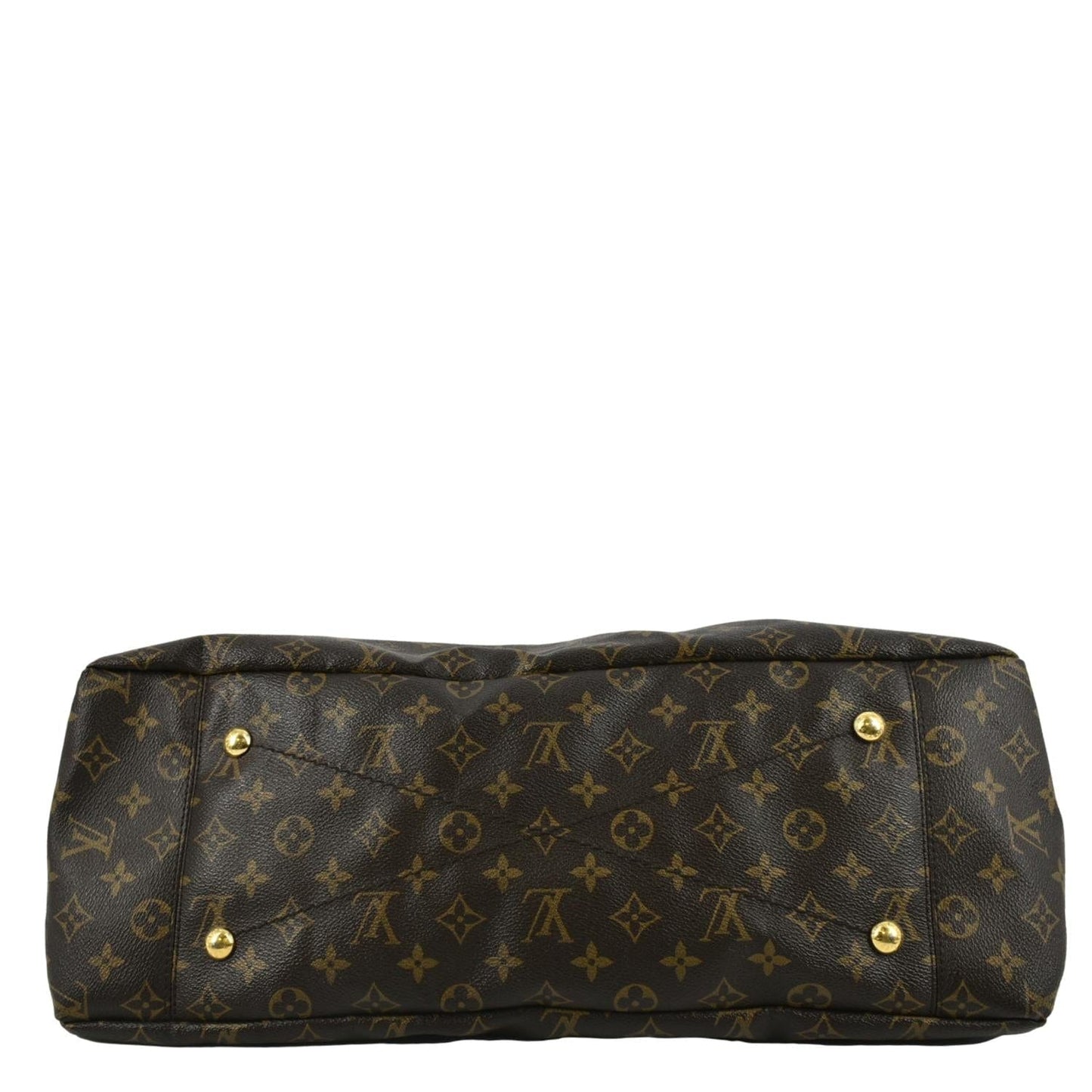 LOUIS VUITTON Artsy GM Monogram Canvas Hobo Bag Brown