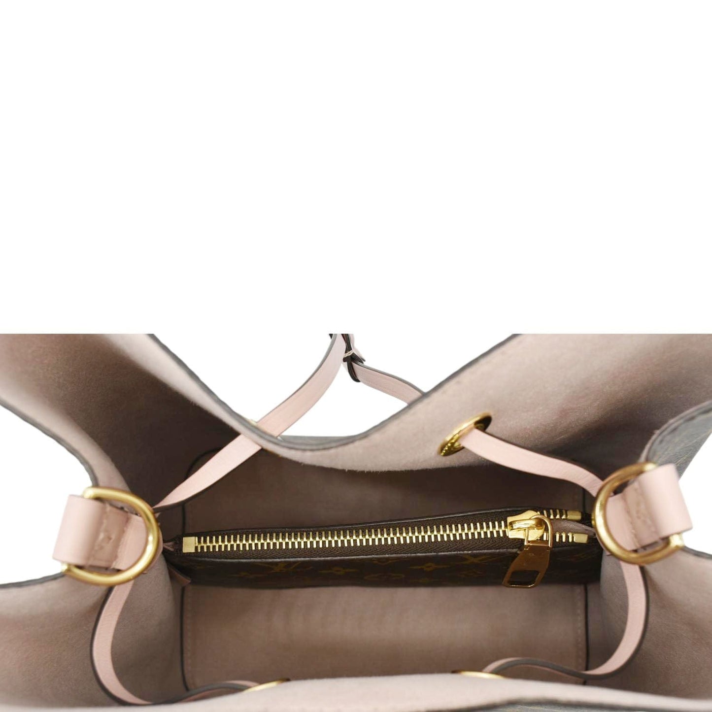 LOUIS VUITTON Neonoe MM Monogram Canvas Shoulder Bag Brown