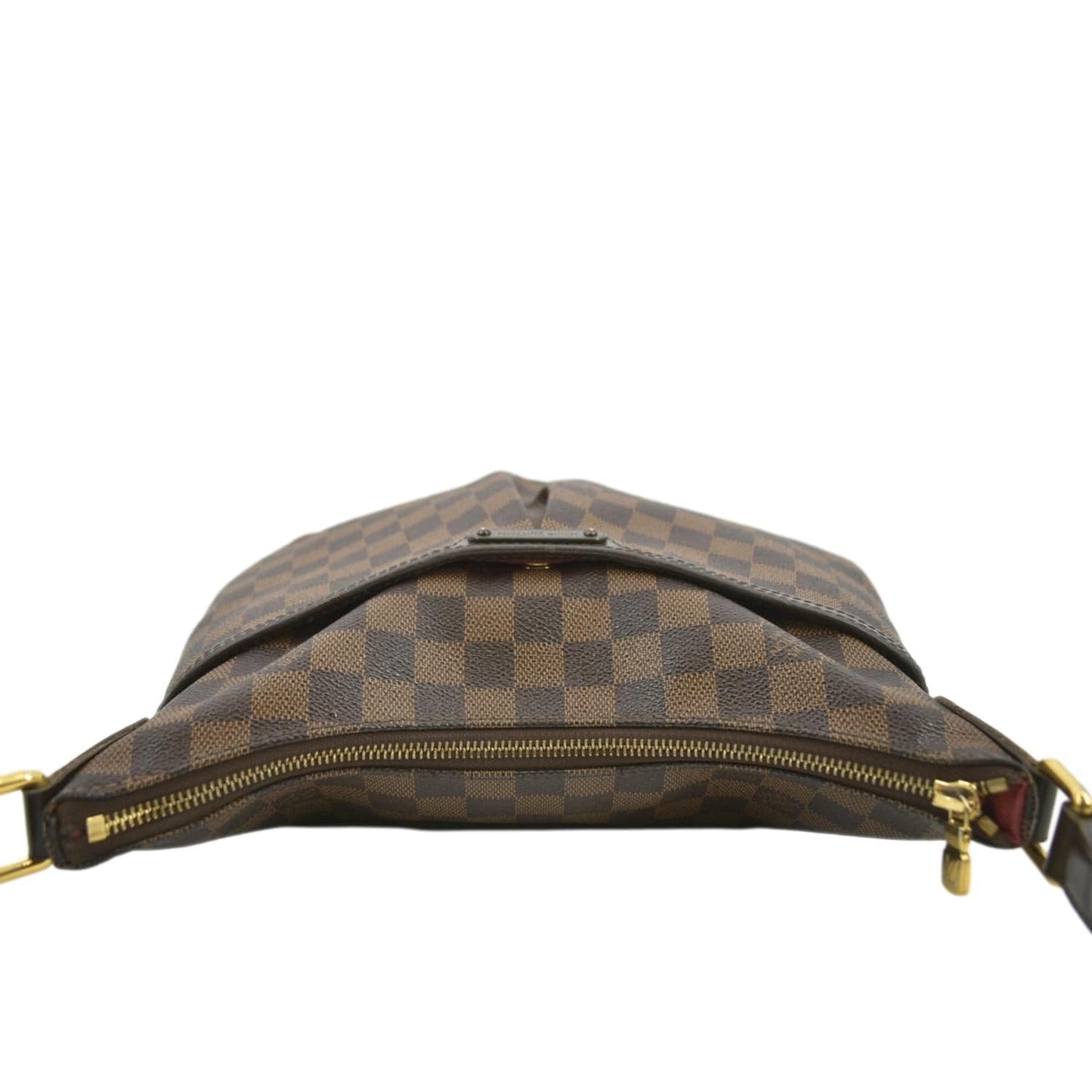 LOUIS VUITTON Bloomsbury PM Damier Ebene Crossbody Bag Brown