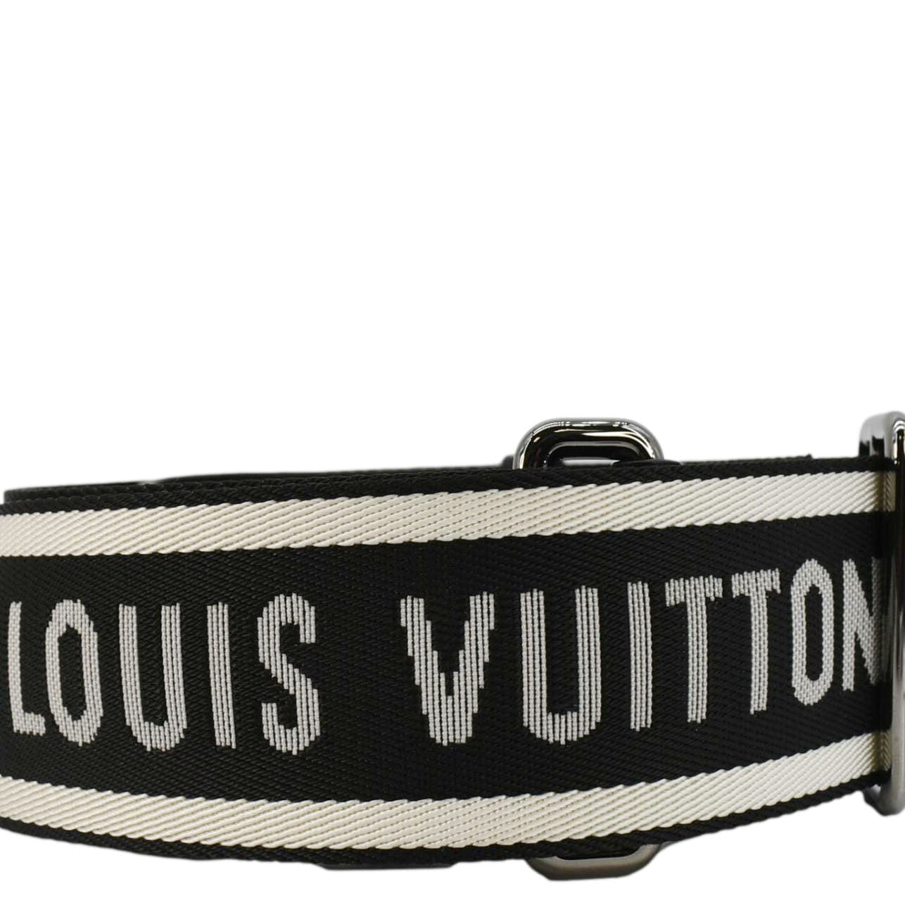 LOUIS VUITTON Jacquard Strap Black Size 40