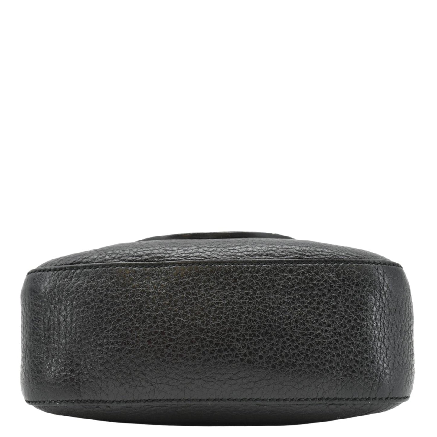 GUCCI Soho Disco Studded Leather Crossbody Bag Black 308364