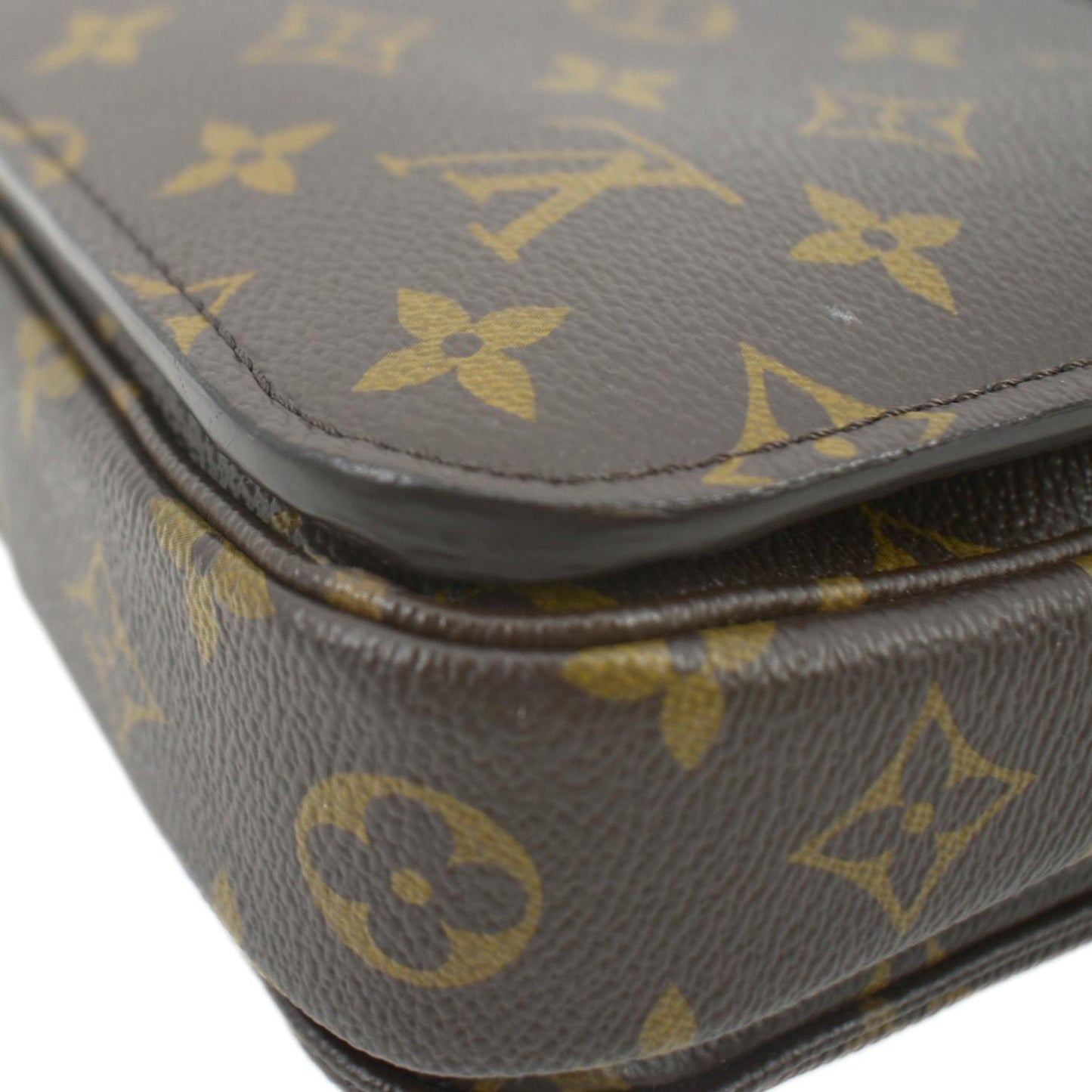 LOUIS VUITTON  Metis Pochette Monogram Canvas Crossbody Bag Brown