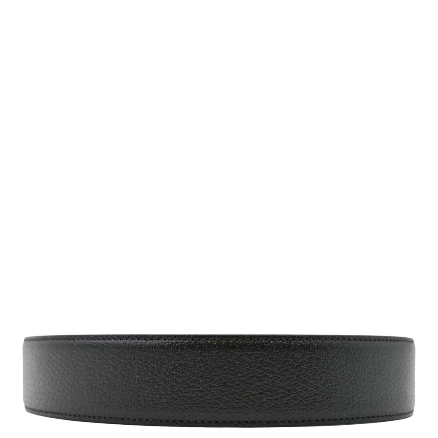 GUCCI Leather Belt Black 573325 Size 105 42