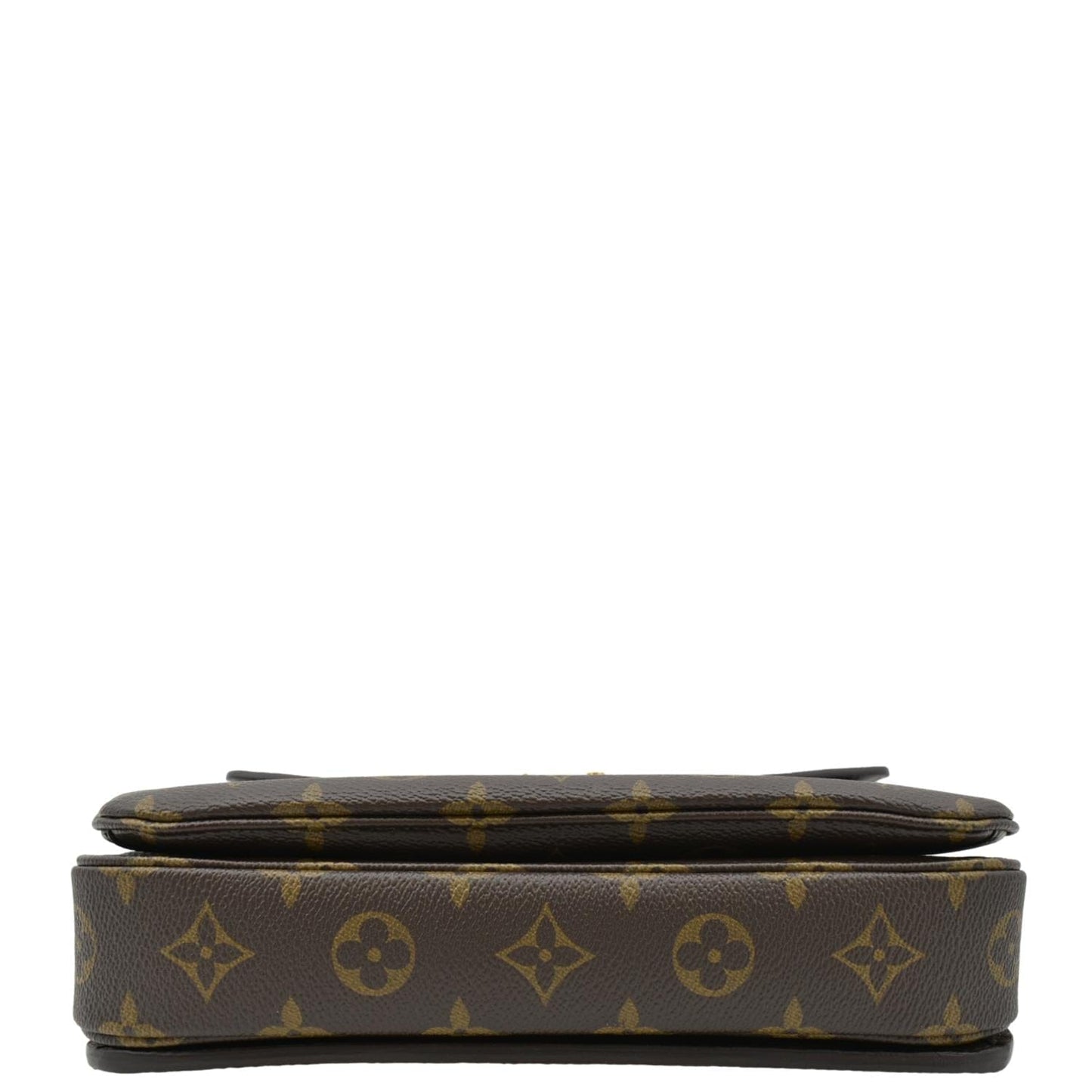 LOUIS VUITTON Metis Pochette Monogram Canvas Crossbody Bag Brown