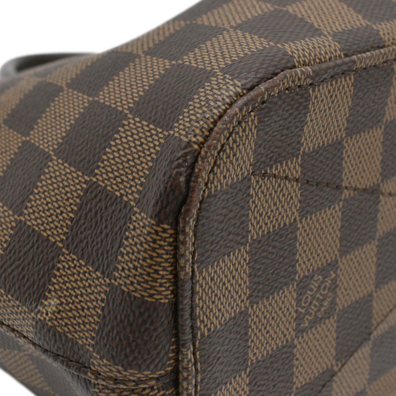 LOUIS VUITTON Siena PM Damier Ebene Shoulder Bag Brown