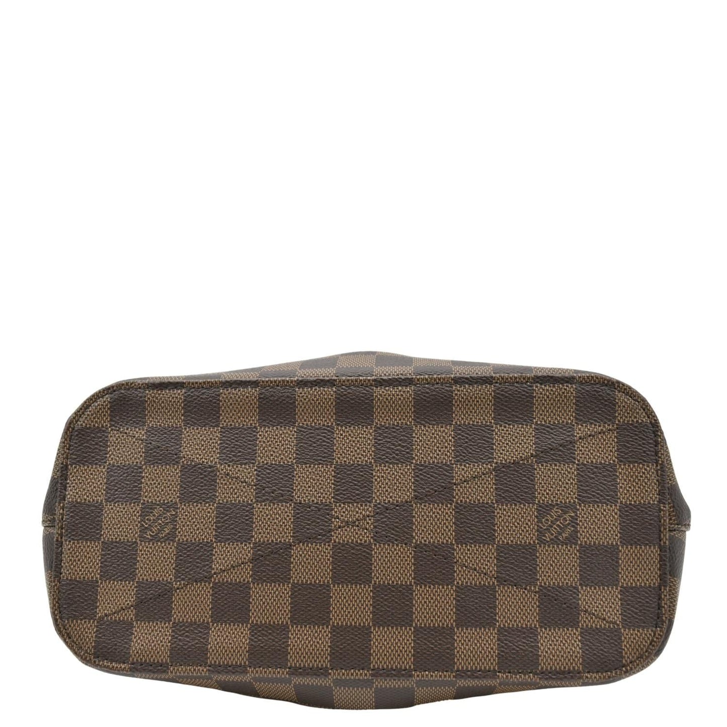 LOUIS VUITTON Siena PM Damier Ebene Shoulder Bag Brown