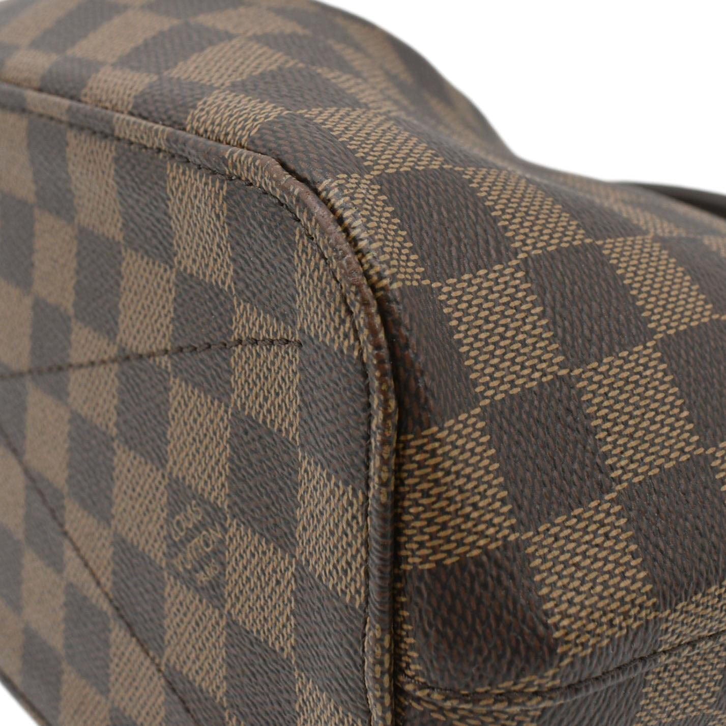 LOUIS VUITTON Siena PM Damier Ebene Shoulder Bag Brown