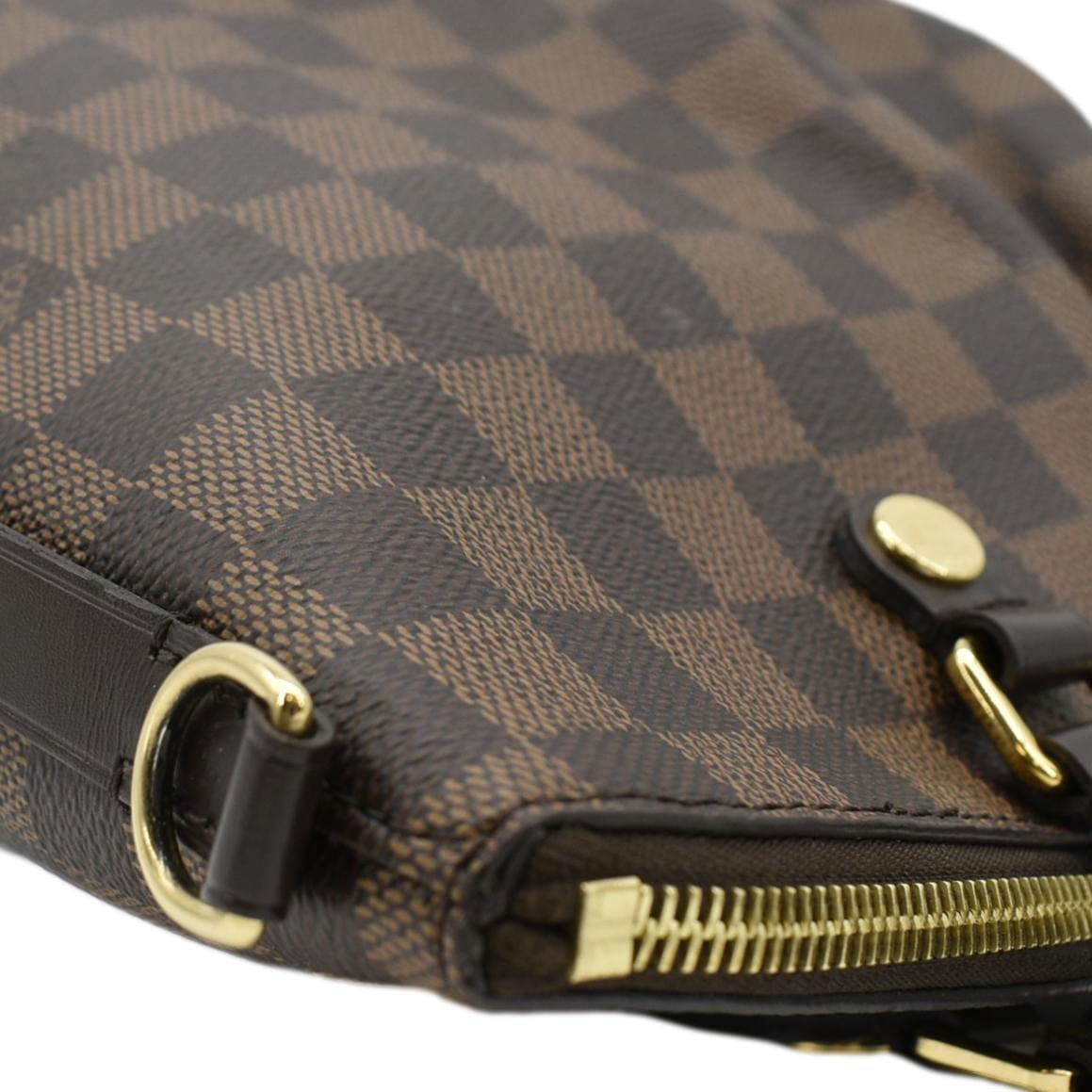 LOUIS VUITTON Siena PM Damier Ebene Shoulder Bag Brown