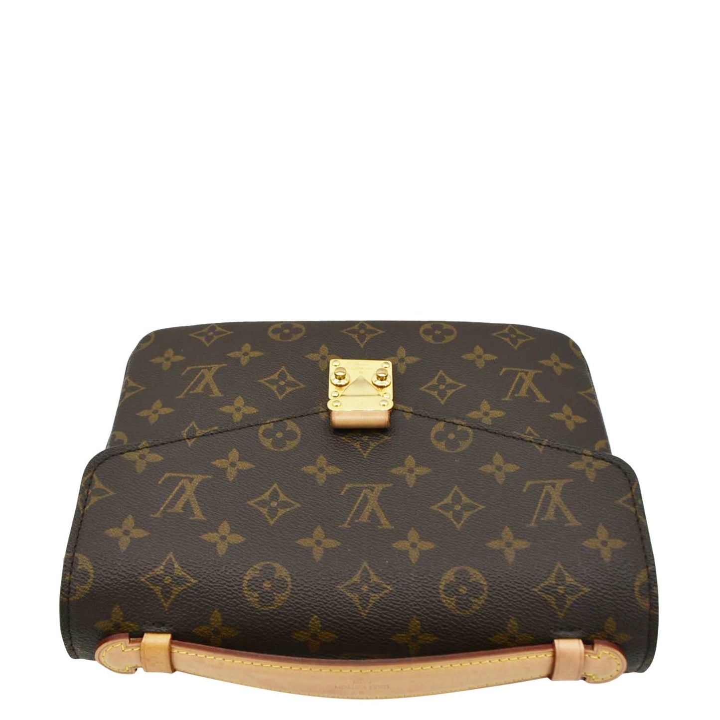 LOUIS VUITTON Metis Pochette Monogram Canvas Crossbody Bag Brown