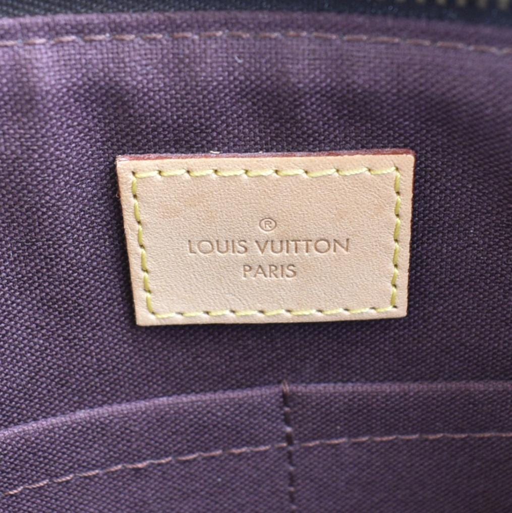 LOUIS VUITTON Iena PM Monogram Canvas Shoulder Bag Brown