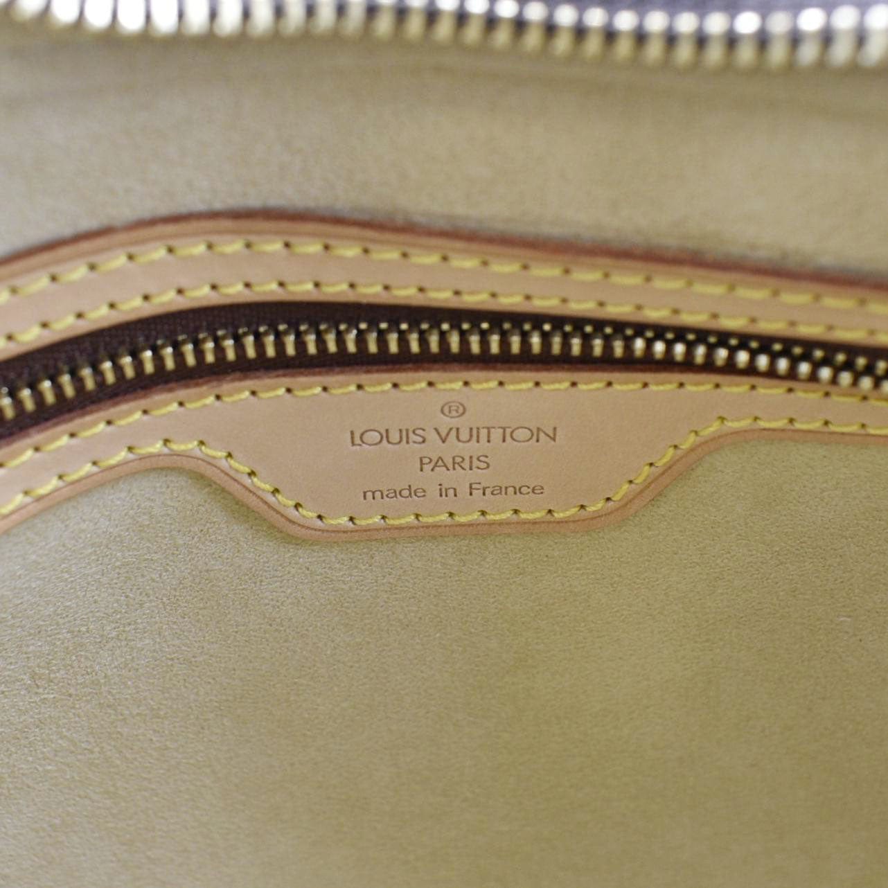 LOUIS VUITTON Looping MM Monogram Canvas Shoulder Bag Brown