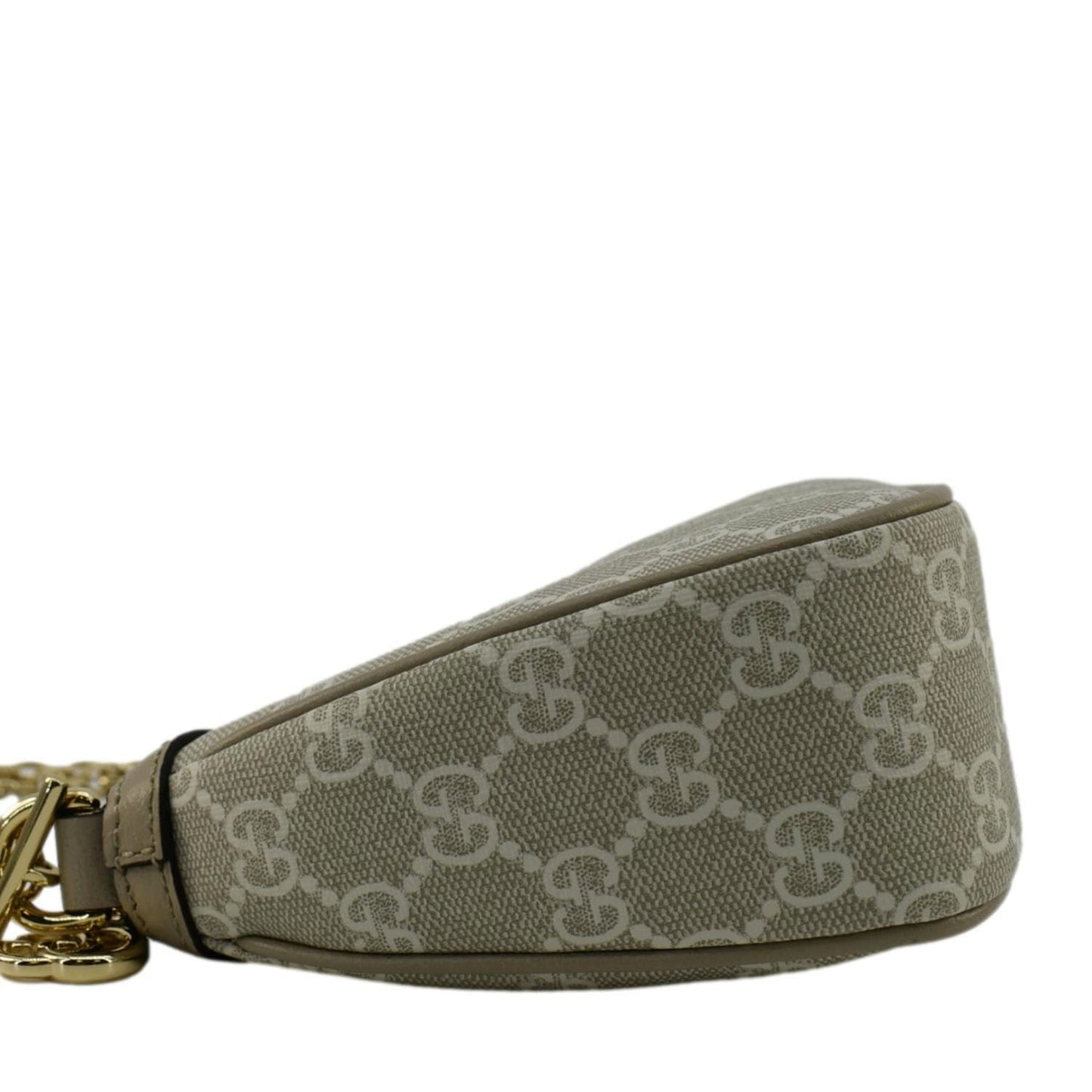 GUCCI Ophidia Small GG Supreme Canvas Hobo Bag Beige 735145