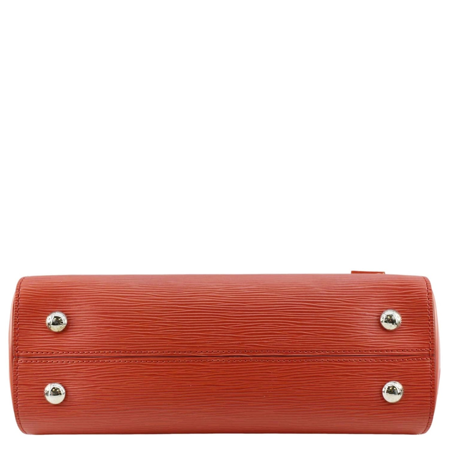LOUIS VUITTON Cluny MM Epi Leather Shoulder Bag Red